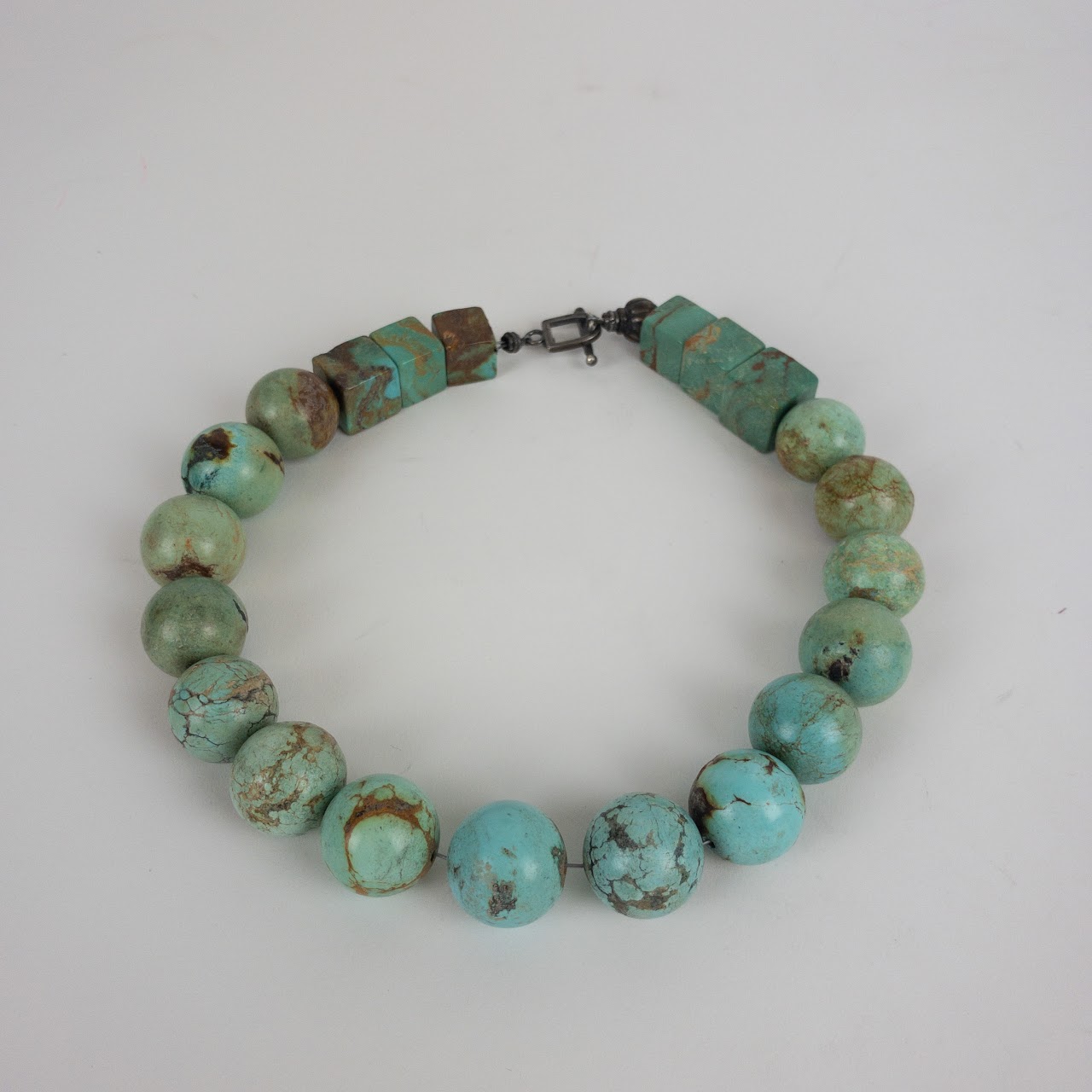 Natural Turquoise Statement Necklace