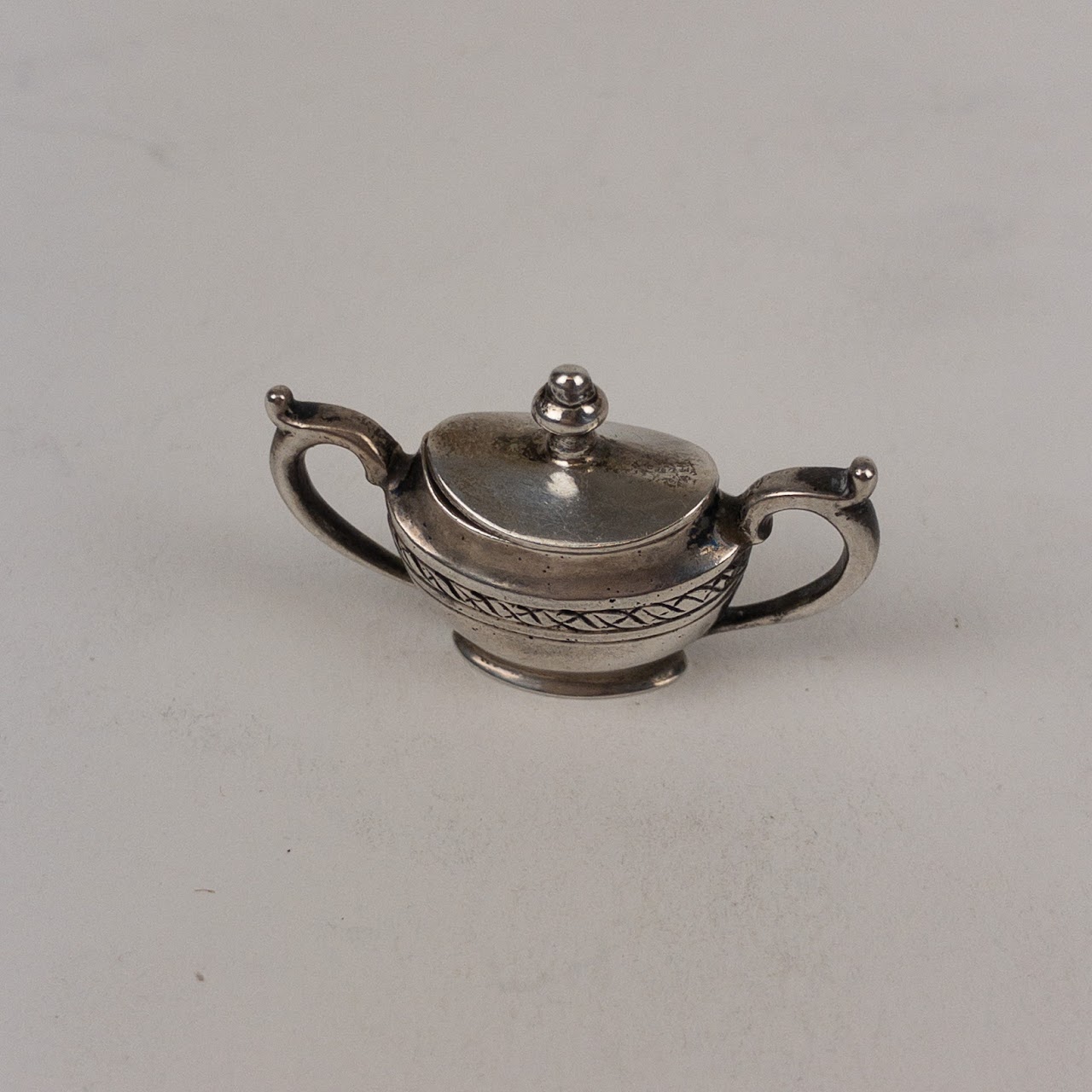 Sterling Silver Miniature Tea Set