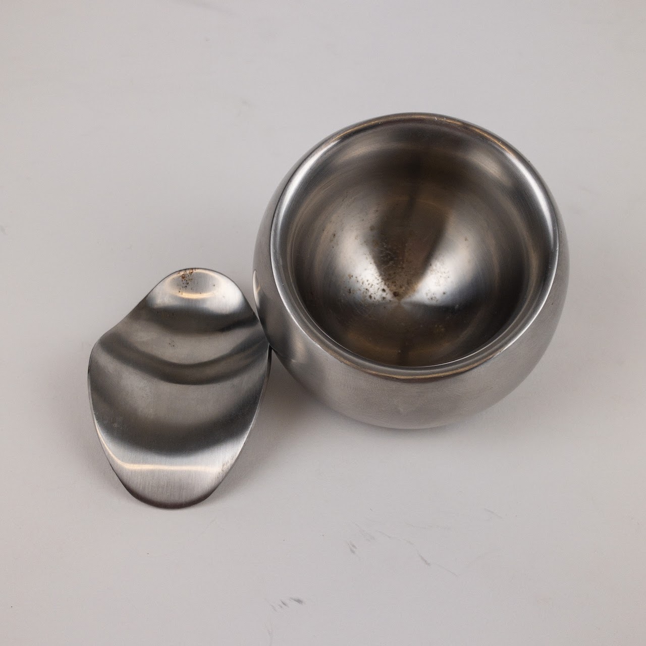 Georg Jensen Twist Salt Cellar Set