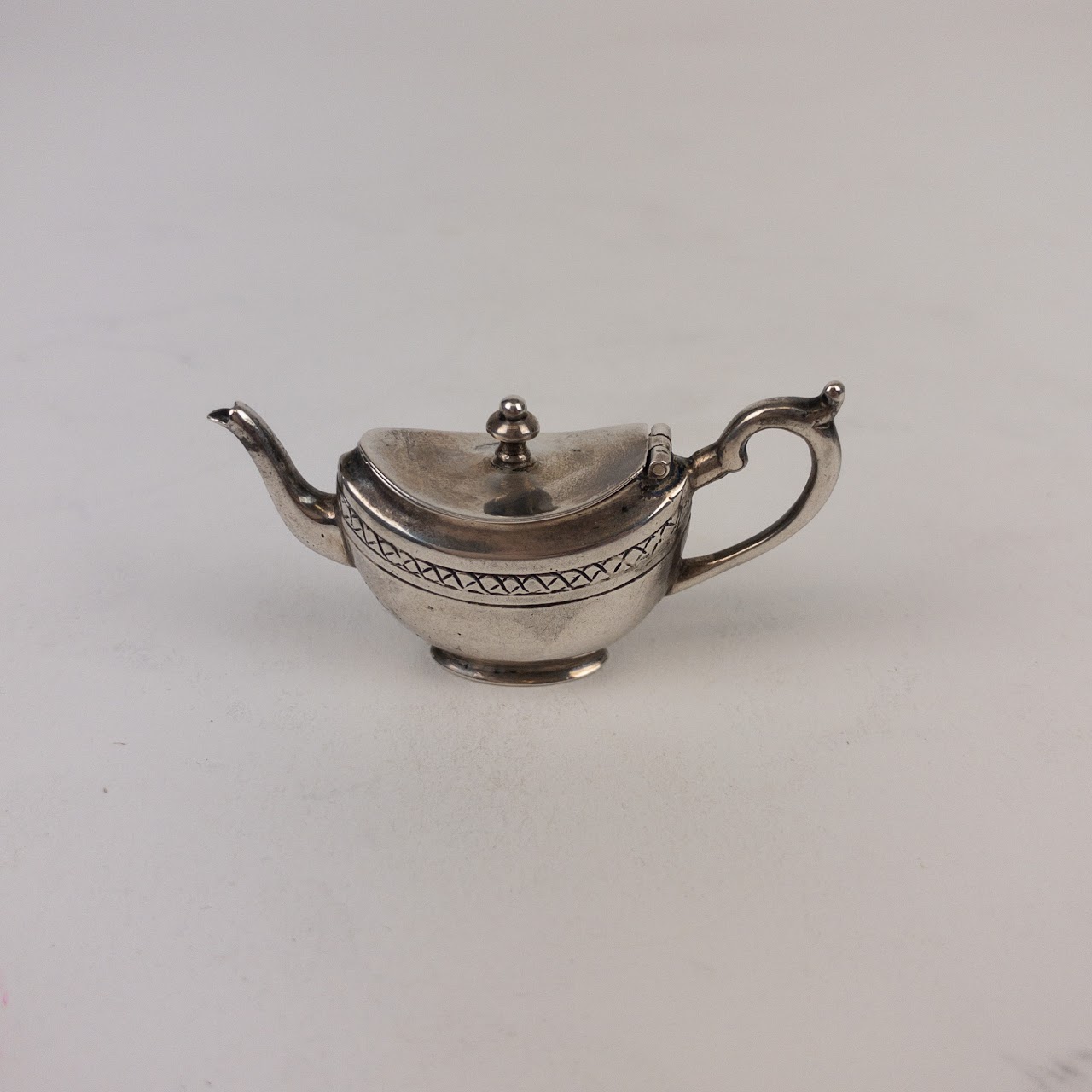 Sterling Silver Miniature Tea Set