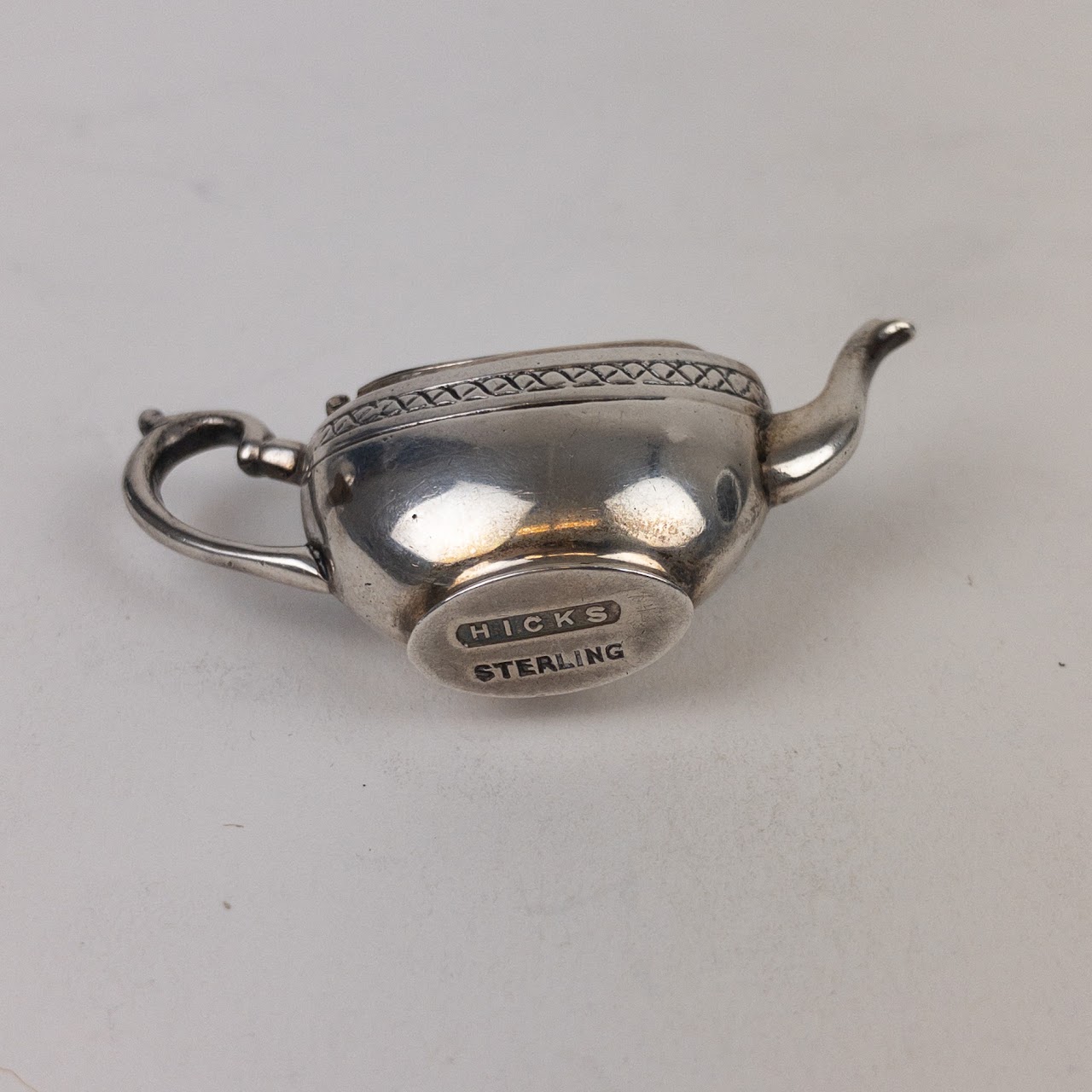 Sterling Silver Miniature Tea Set