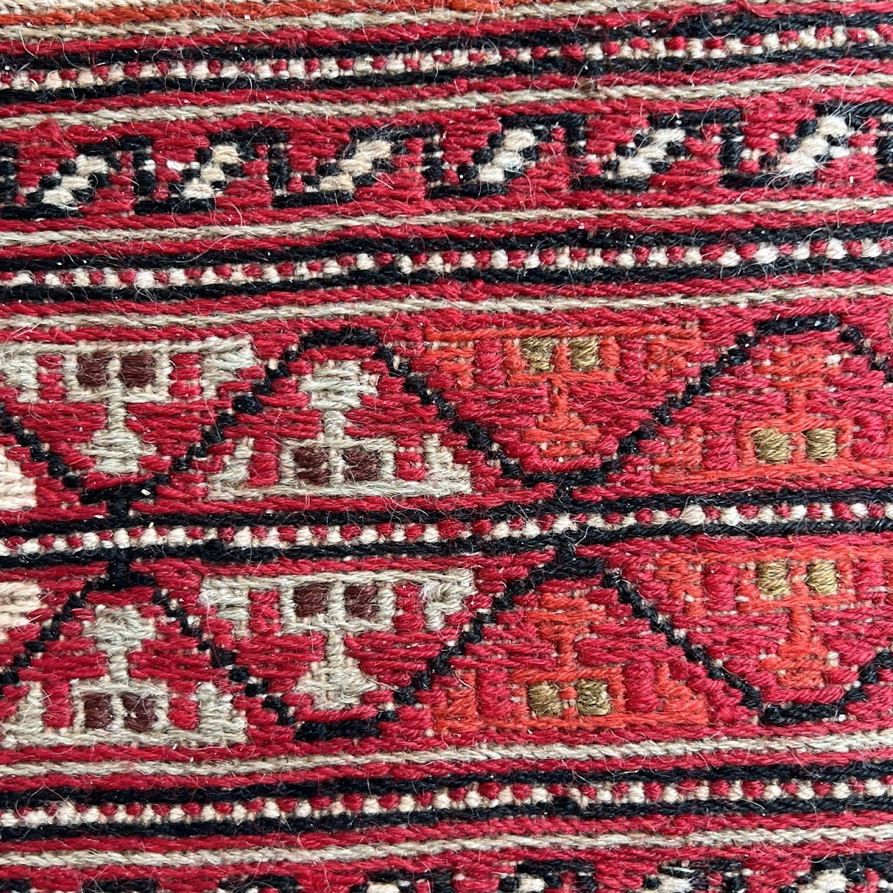 Soumak Wool Area Rug