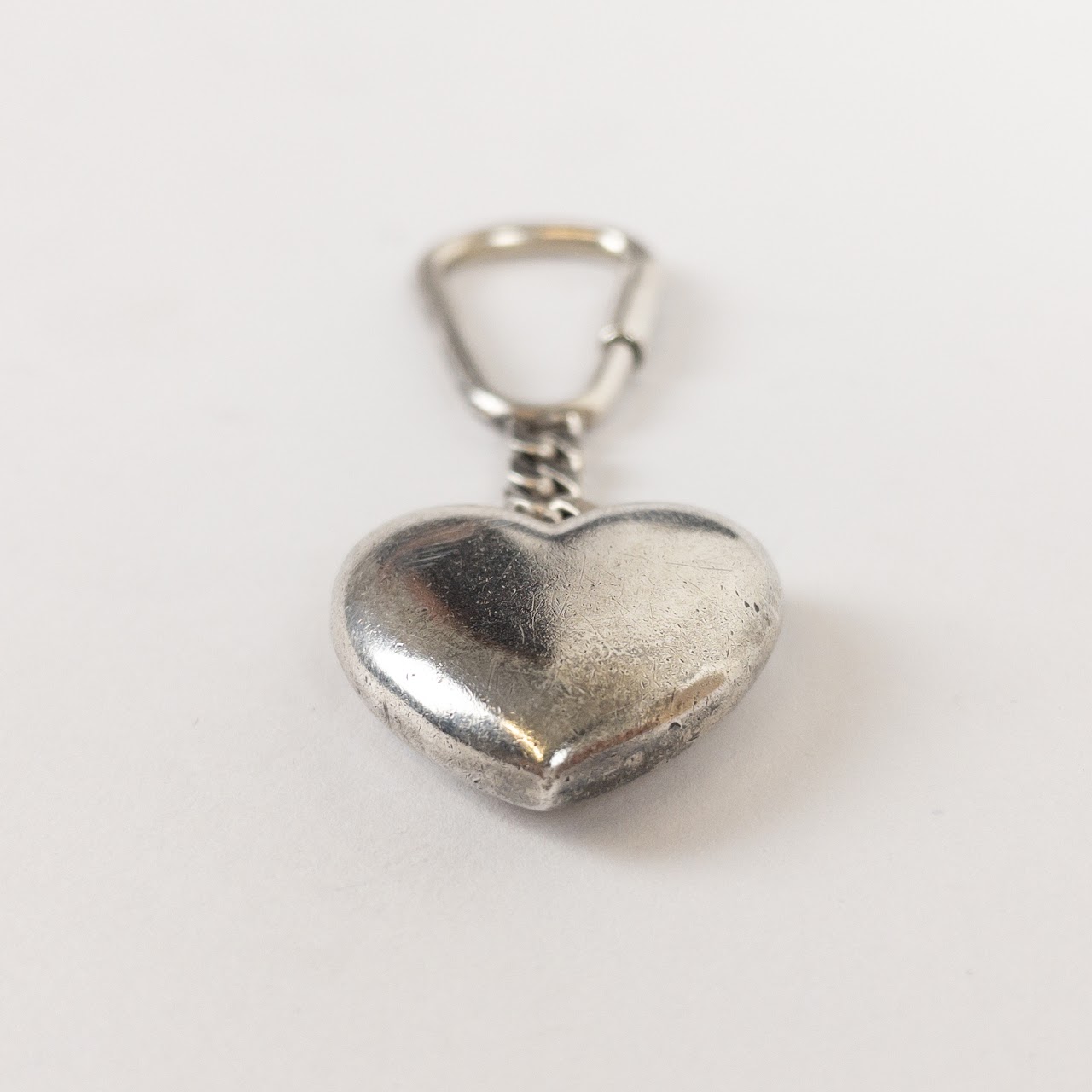 Tiffany & Co. Sterling Silver Heart Keychain