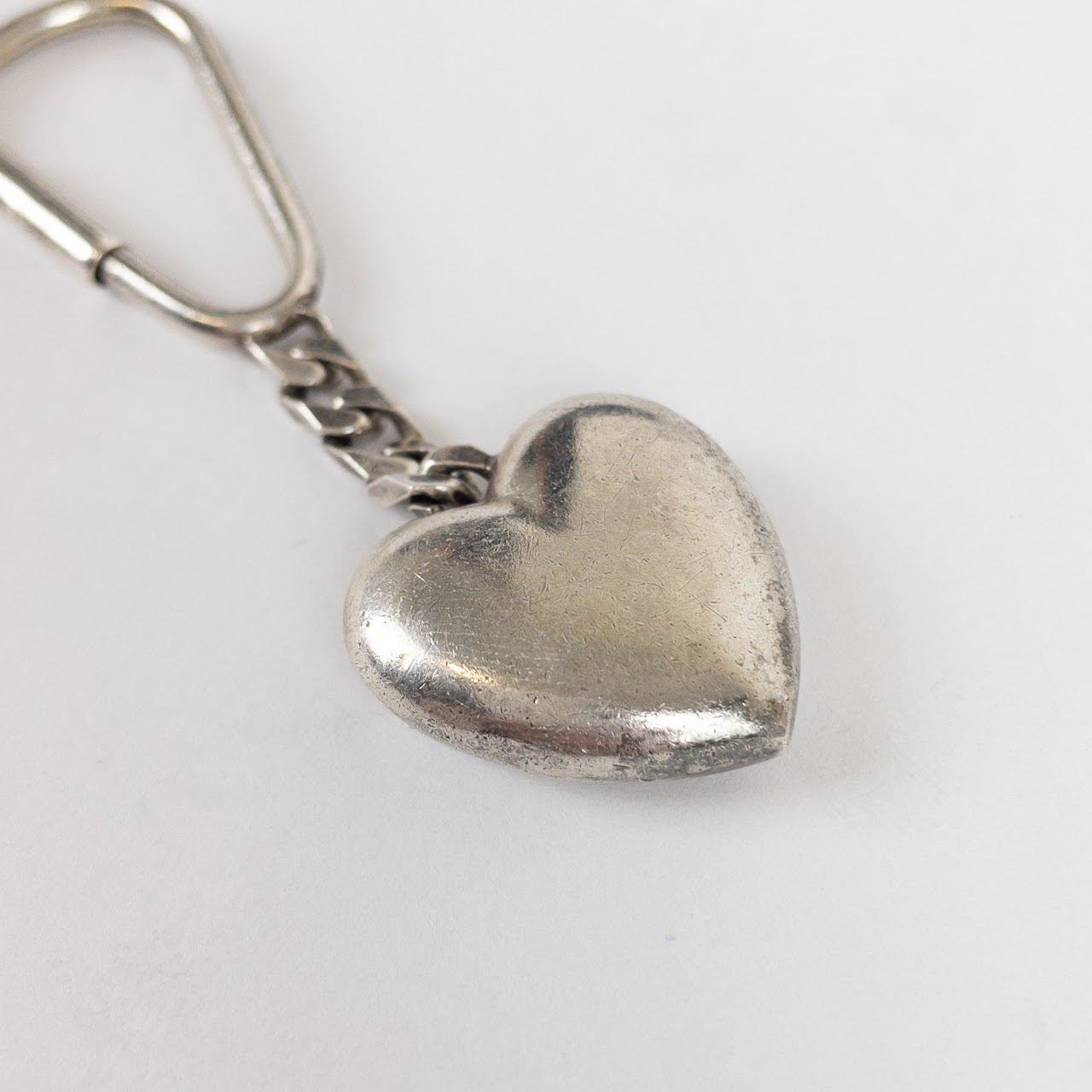 Tiffany & Co. Sterling Silver Heart Keychain
