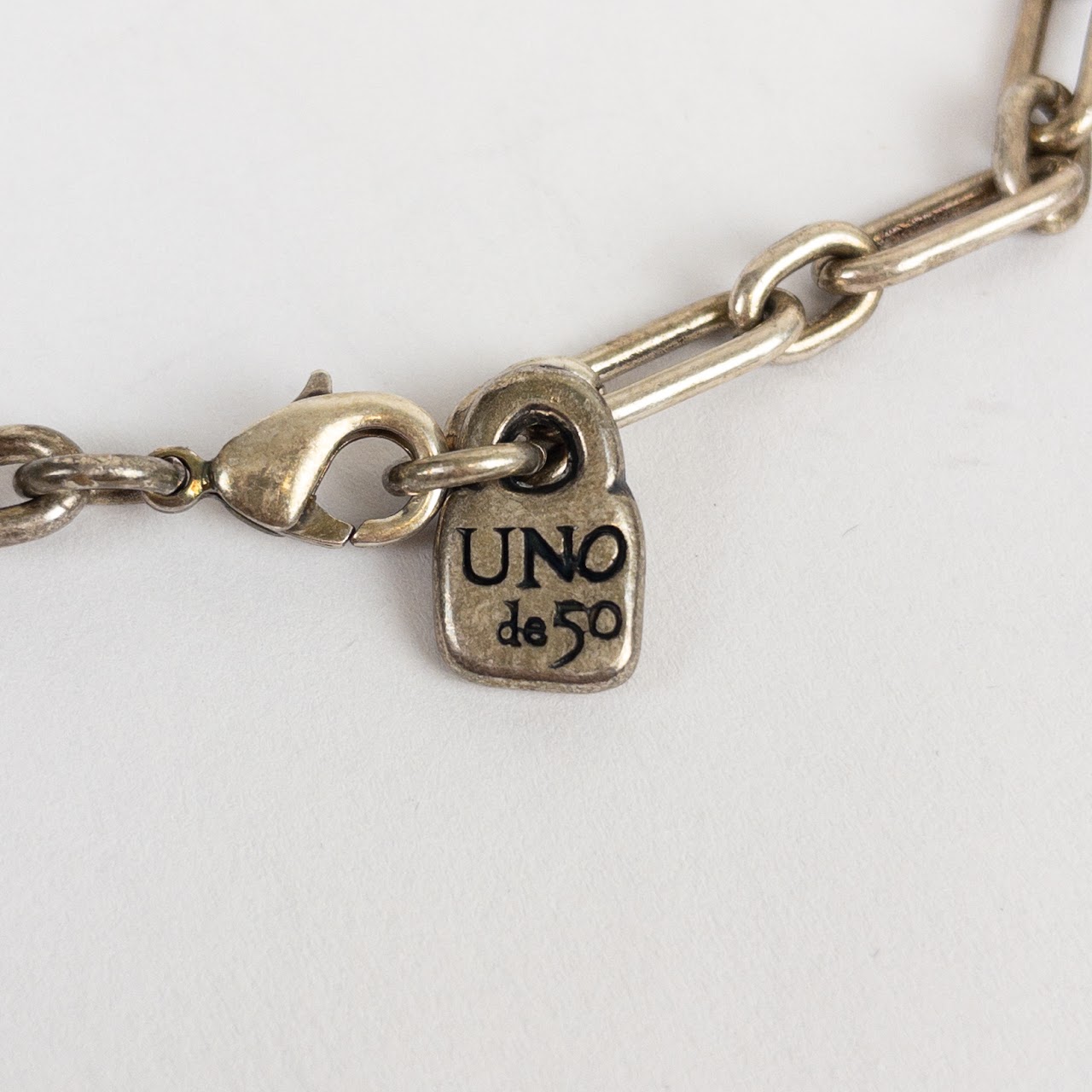 UNOde50  Double Nail Necklace