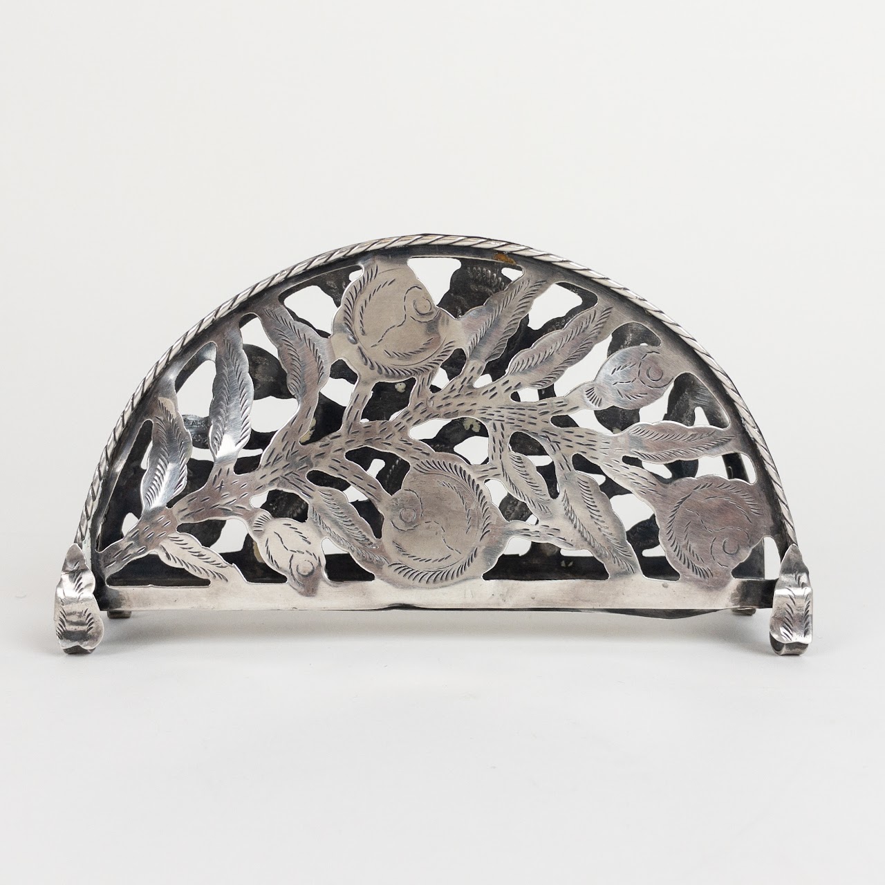 Sterling Silver Napkin Holder