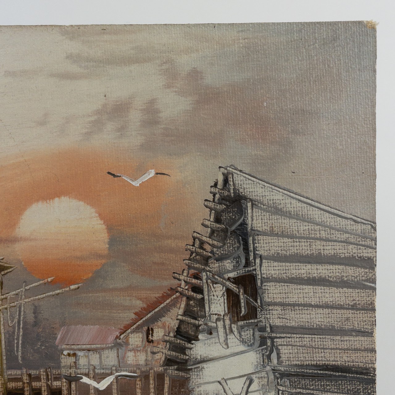 Fishing Port Scenes Paintings W. Zeller