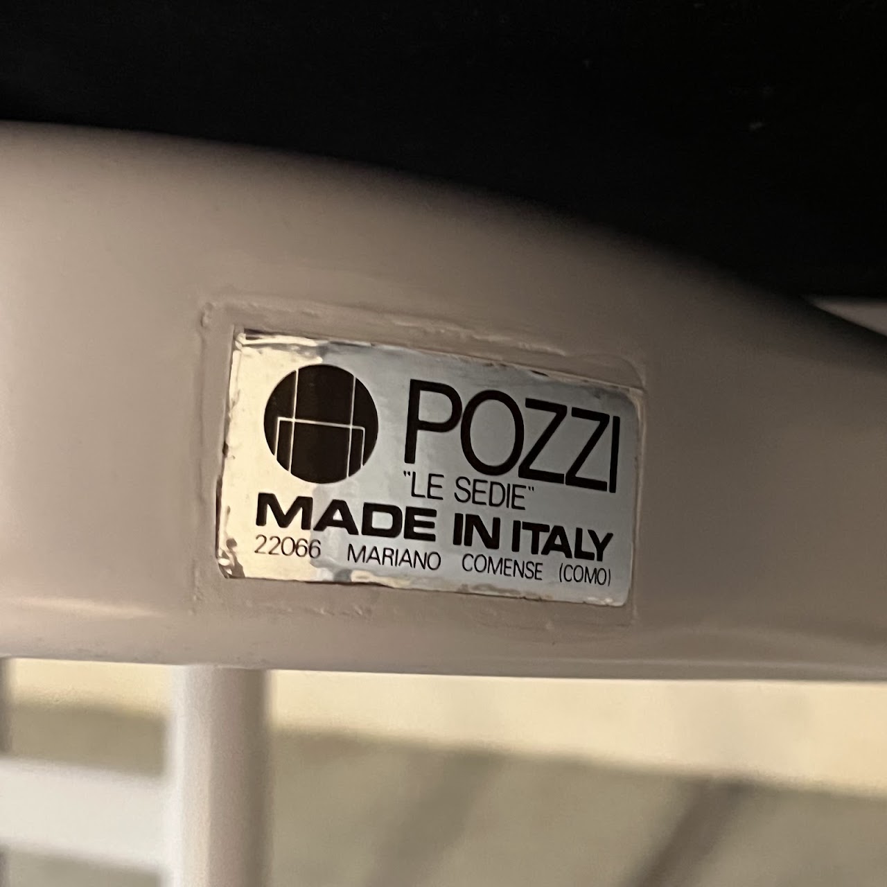 Pozzi Mariano Comense 'Le Sedie' Italian Modernist Chair Pair #1