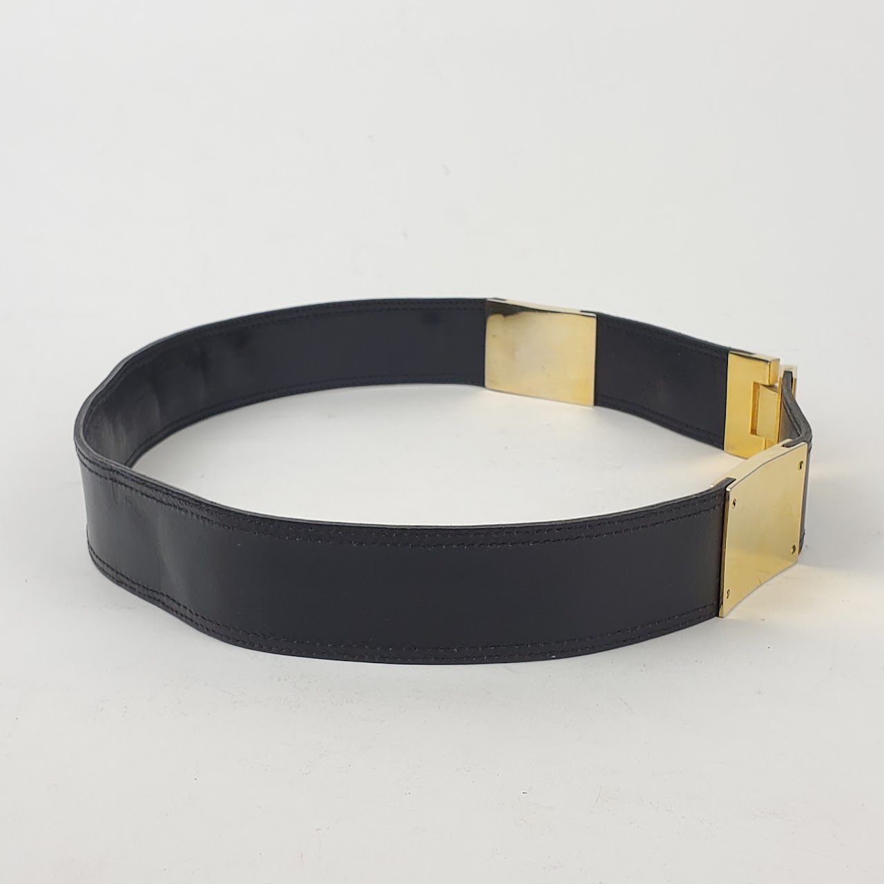 Charles Jourdan Accented Leather Belt