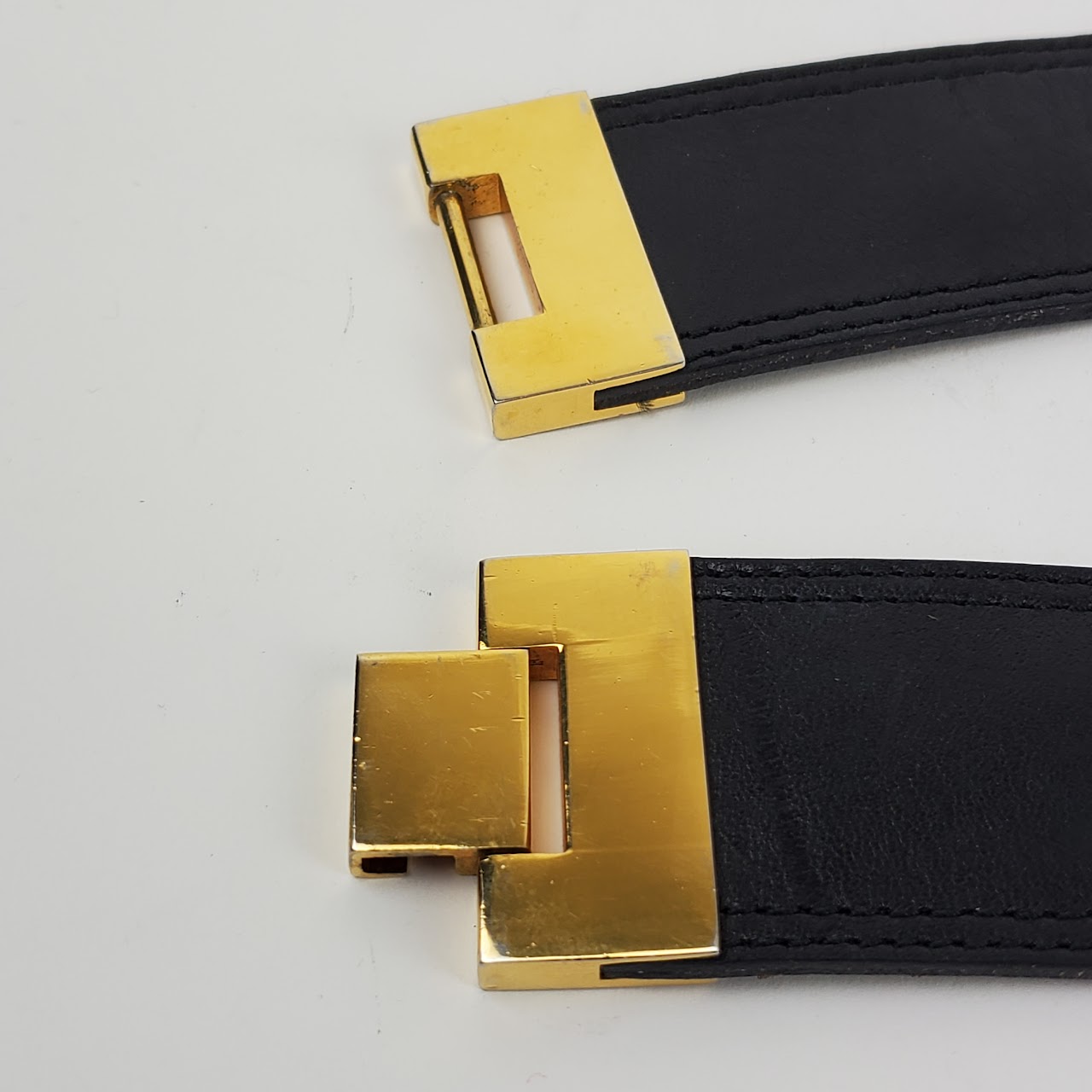 Charles Jourdan Accented Leather Belt