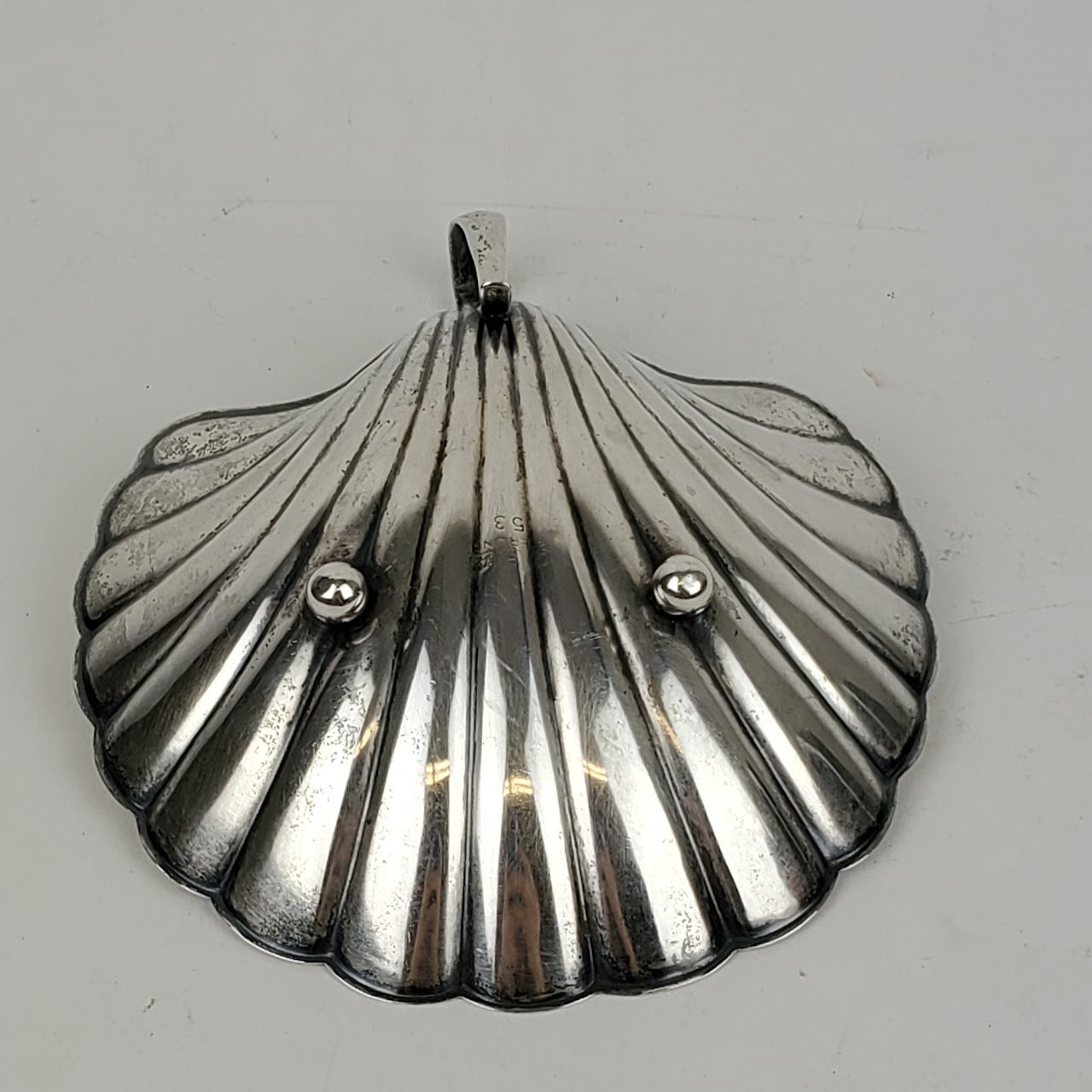 Sterling Silver Shell Trinket Dish