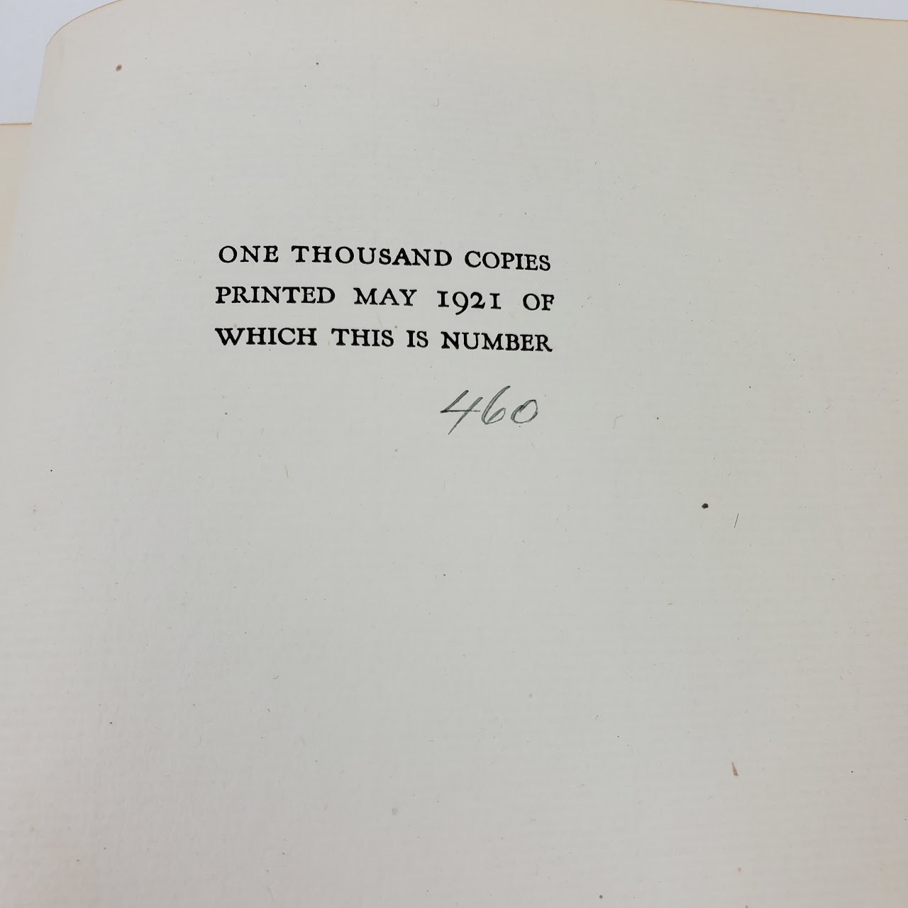 Oscar Wilde 'The Portrait of Mr. W.H' First Edition Limited Edition Book