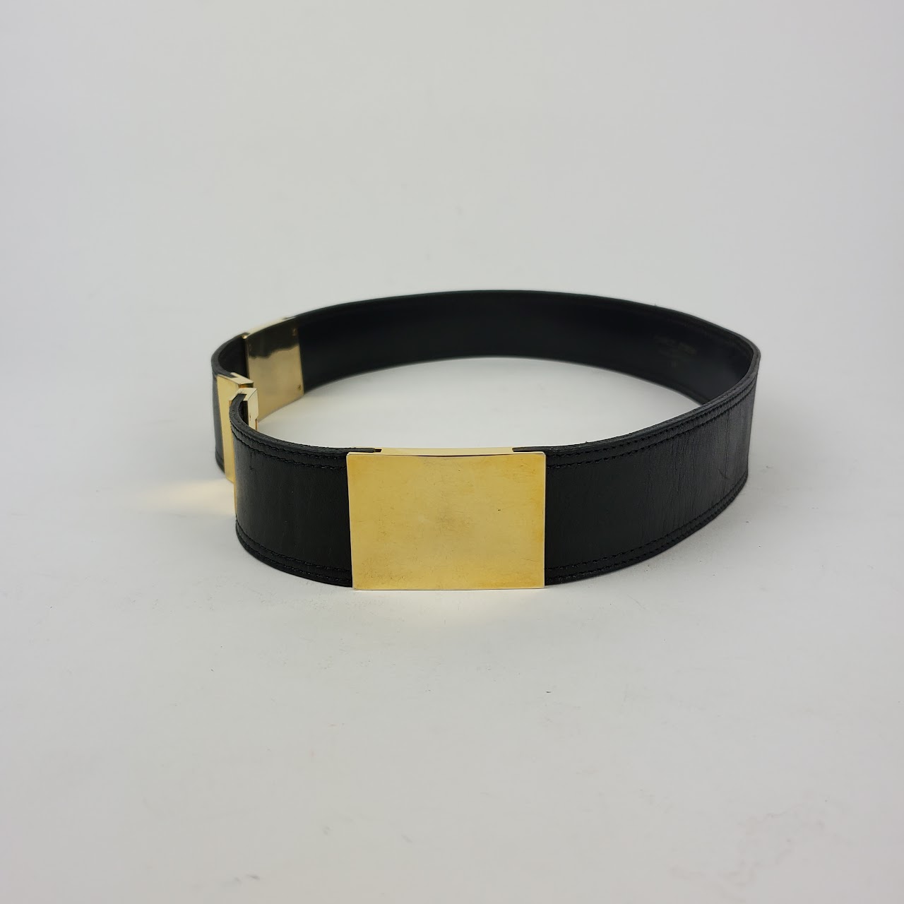 Charles Jourdan Accented Leather Belt