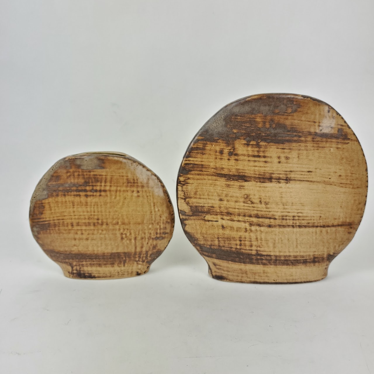 Keramos von Wien Austrian Midcentury Vase Pair