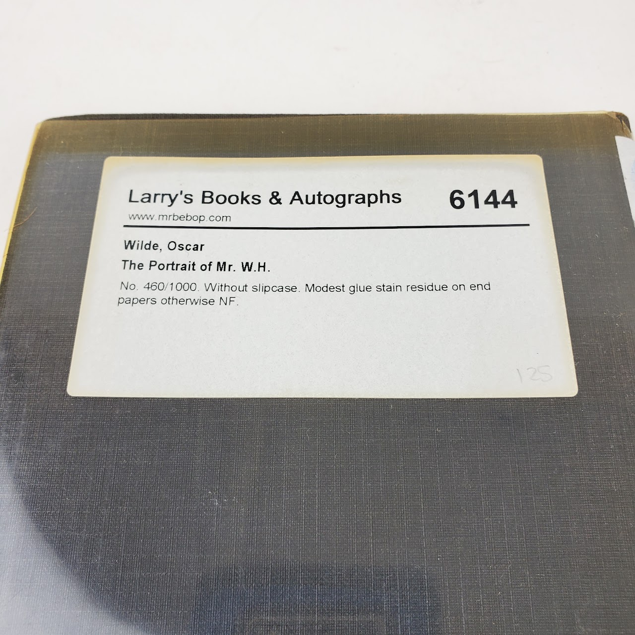 Oscar Wilde 'The Portrait of Mr. W.H' First Edition Limited Edition Book