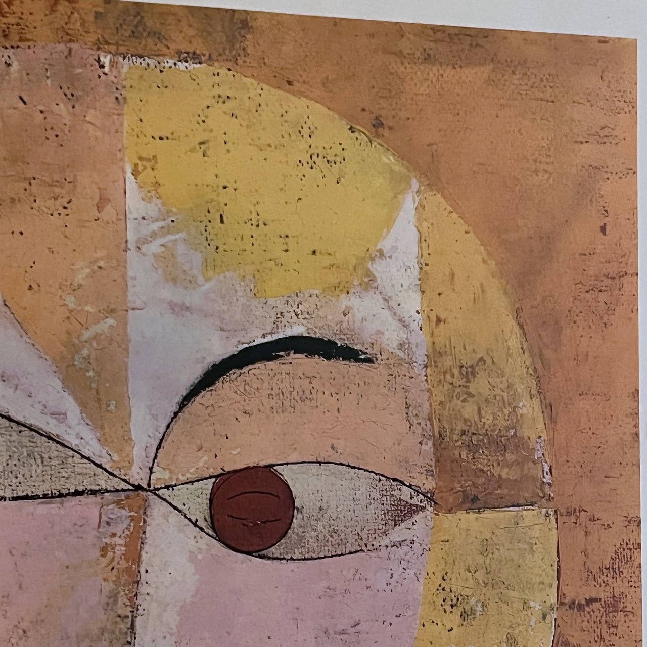 Paul Klee 'Head of a Man' Basil Museum Poster