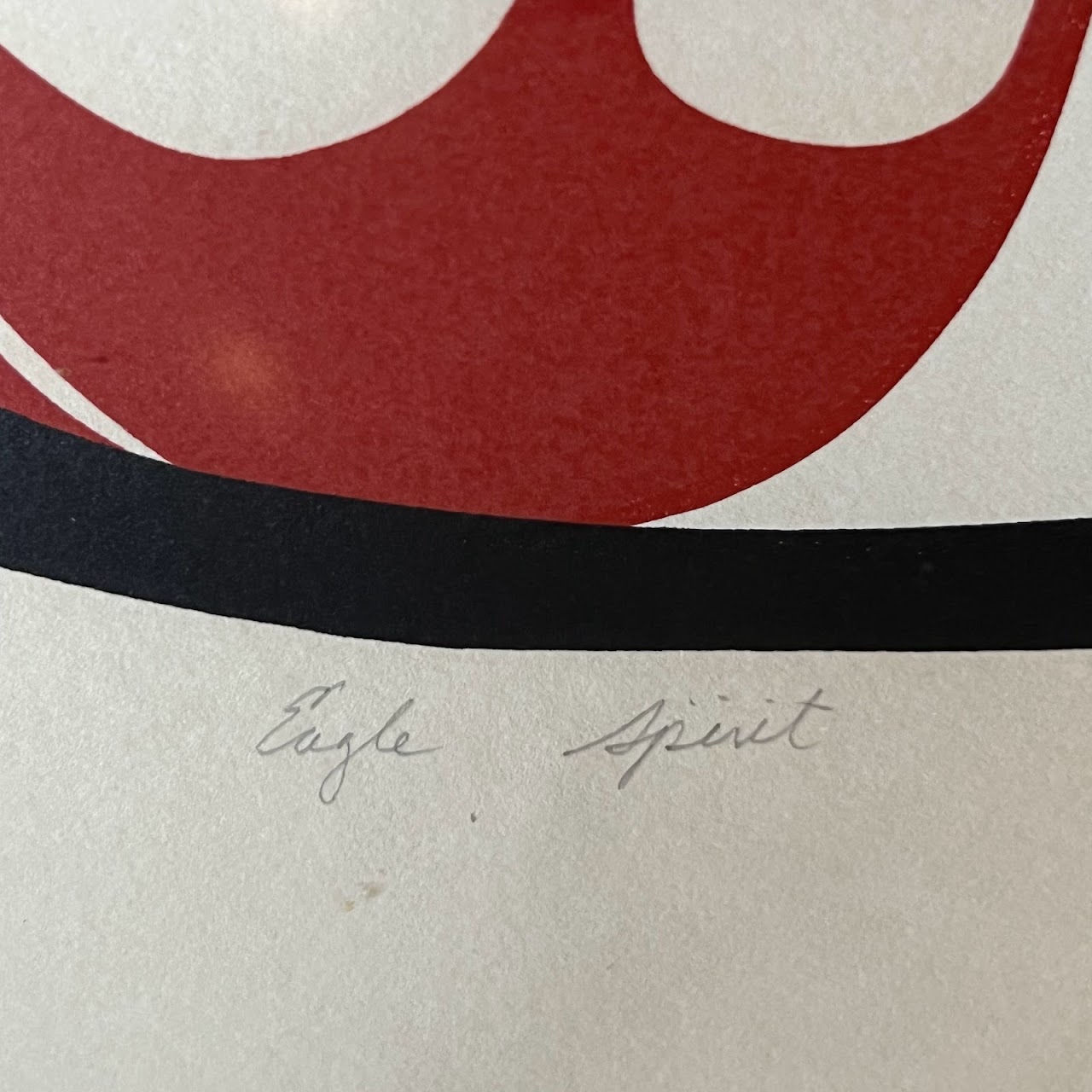 Garner Moody 'Eagle Spirit' Signed Serigraph