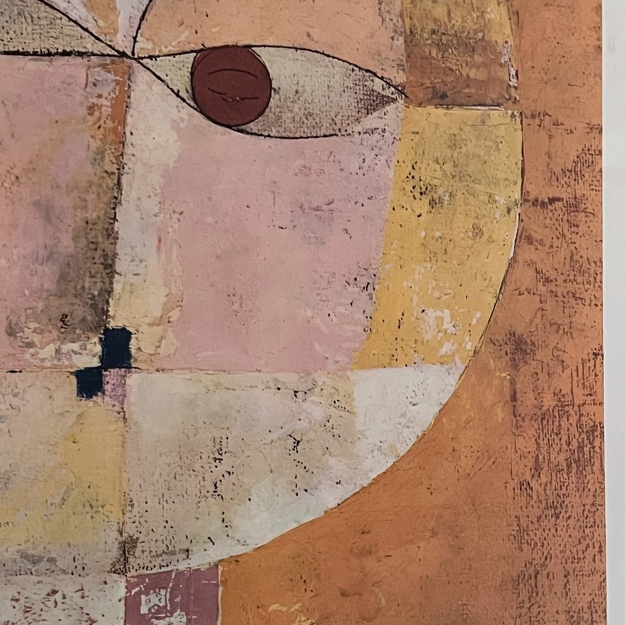 Paul Klee 'Head of a Man' Basil Museum Poster