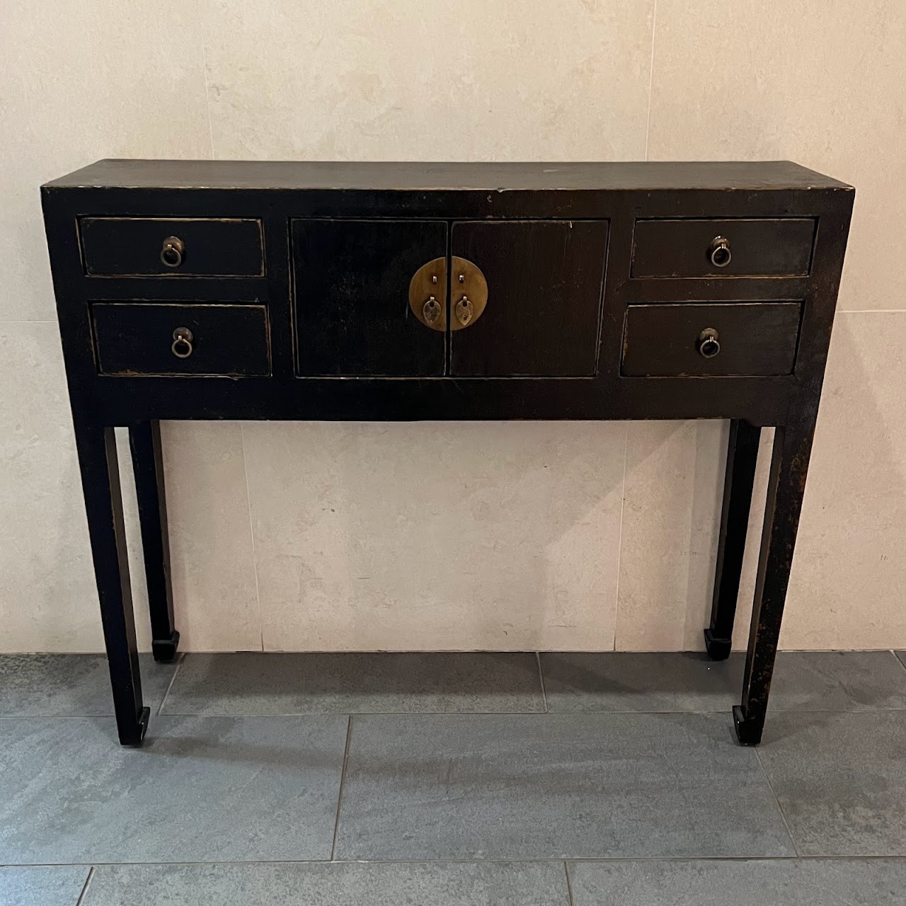 Lacquered Chinese Style Hall Table