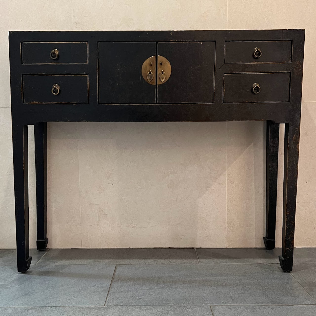 Lacquered Chinese Style Hall Table