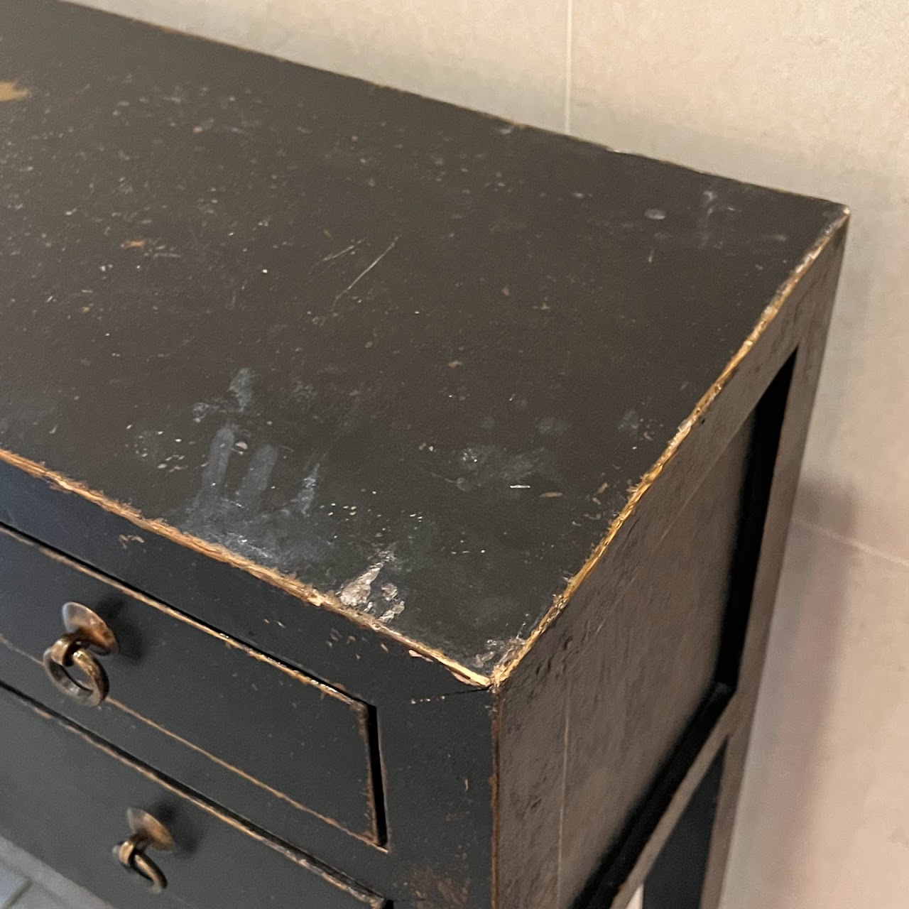 Lacquered Chinese Style Hall Table