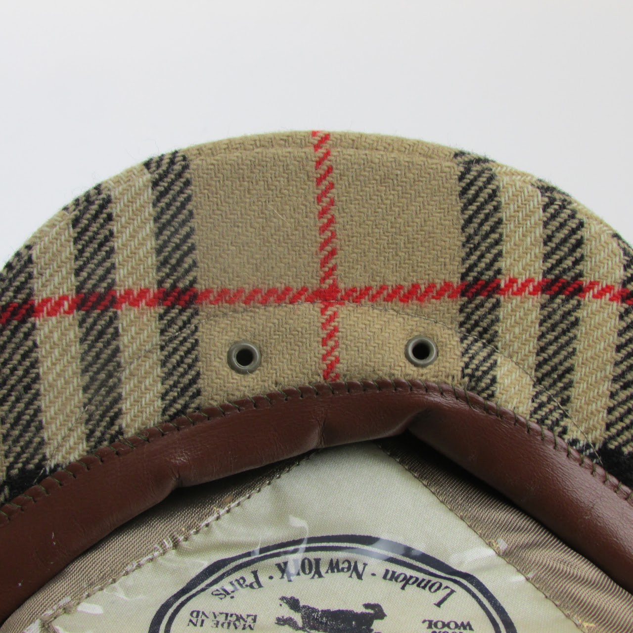 Burberrys Classic Plaid Newsie Cap