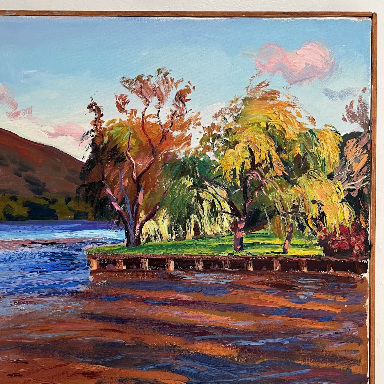 Neil Berger Signed Oil Landscape Painting