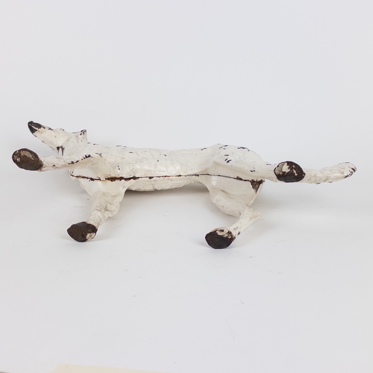 Vintage Cast Iron Borzoi Dog Door Stop