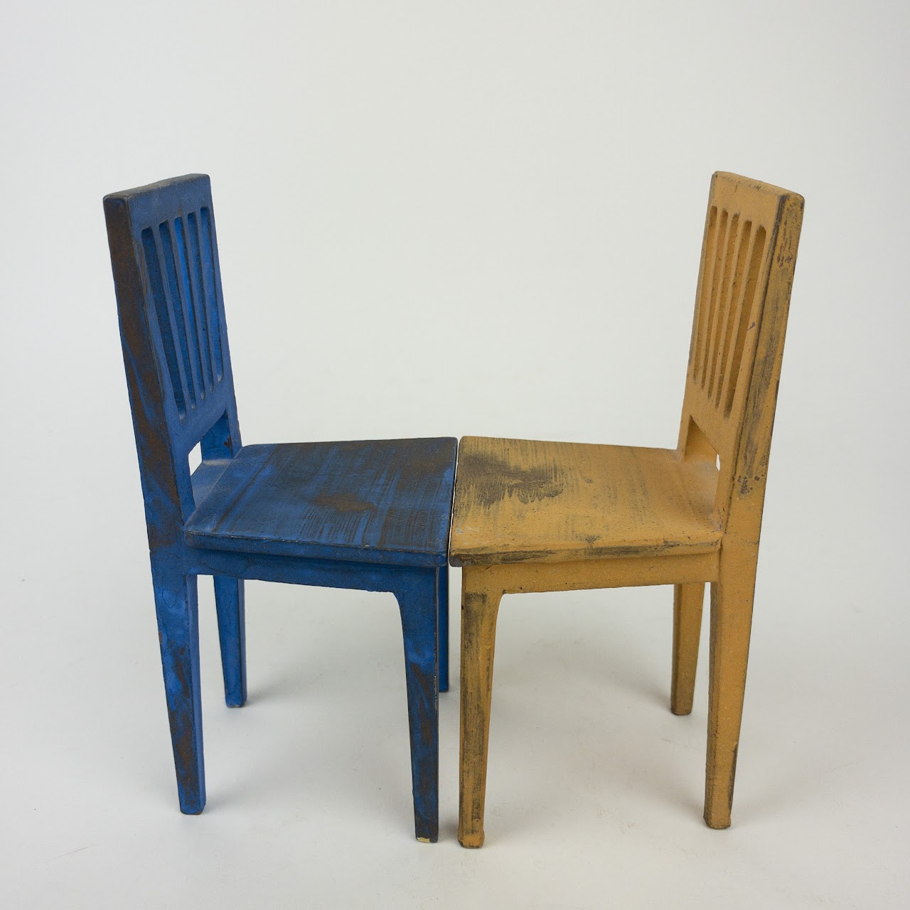 Hans Edblad Miniature Fafner Singö Chair Pair