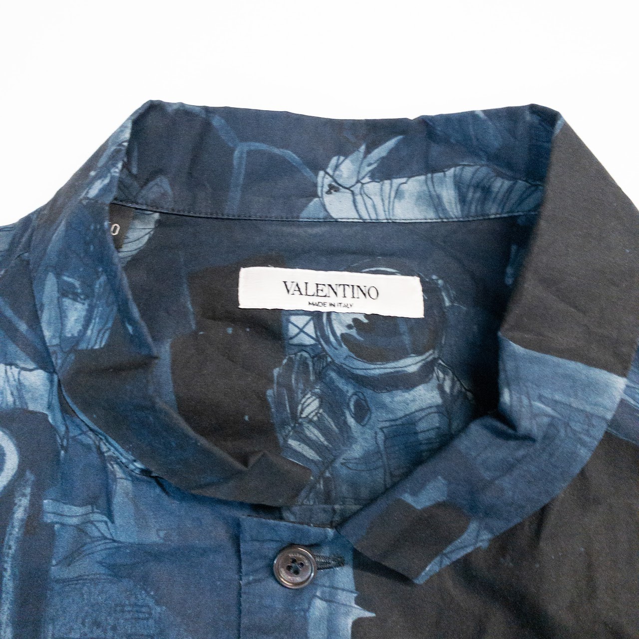 Valentino Astronaut Button Up Shirt