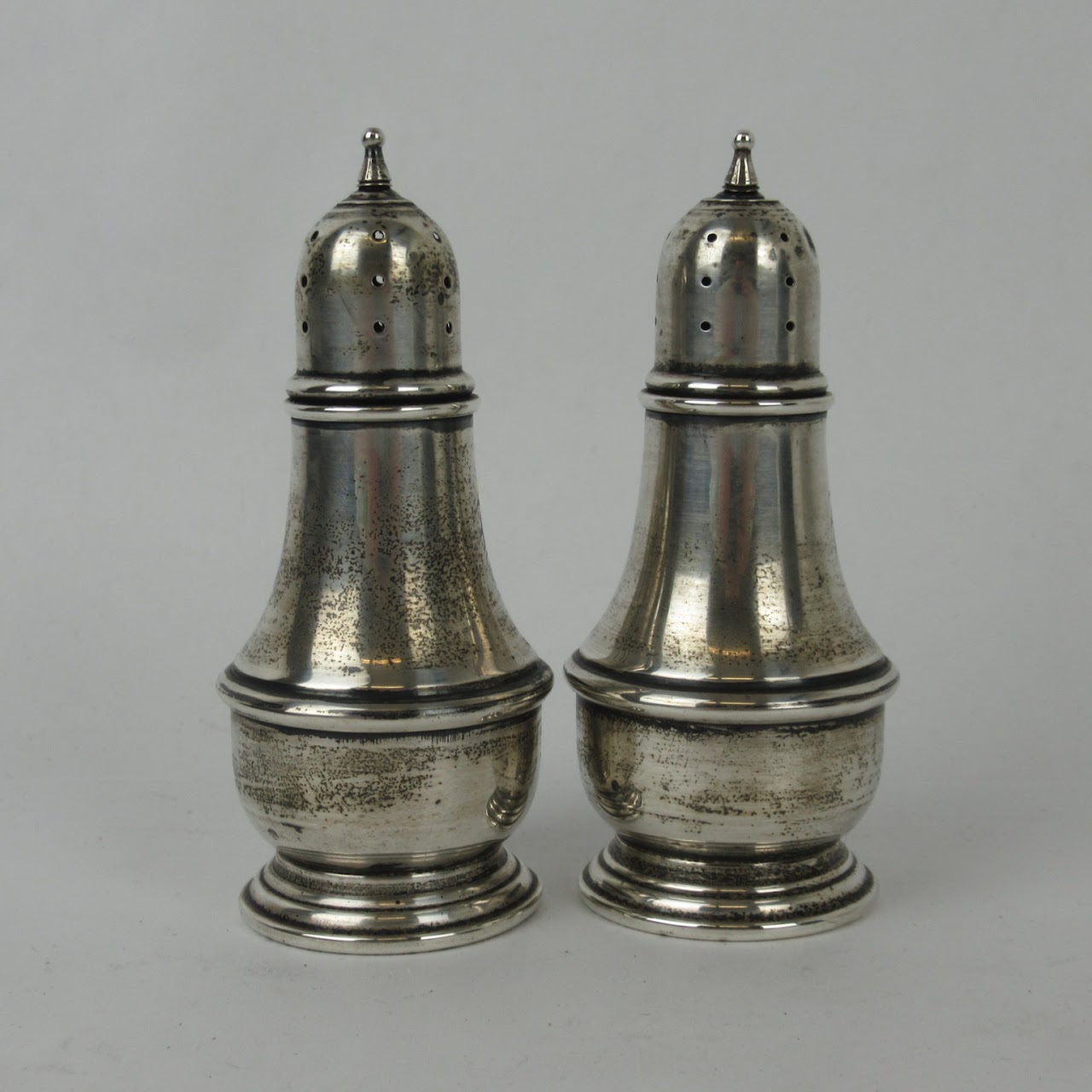 Cartier Sterling Silver Salt & Pepper Shakers