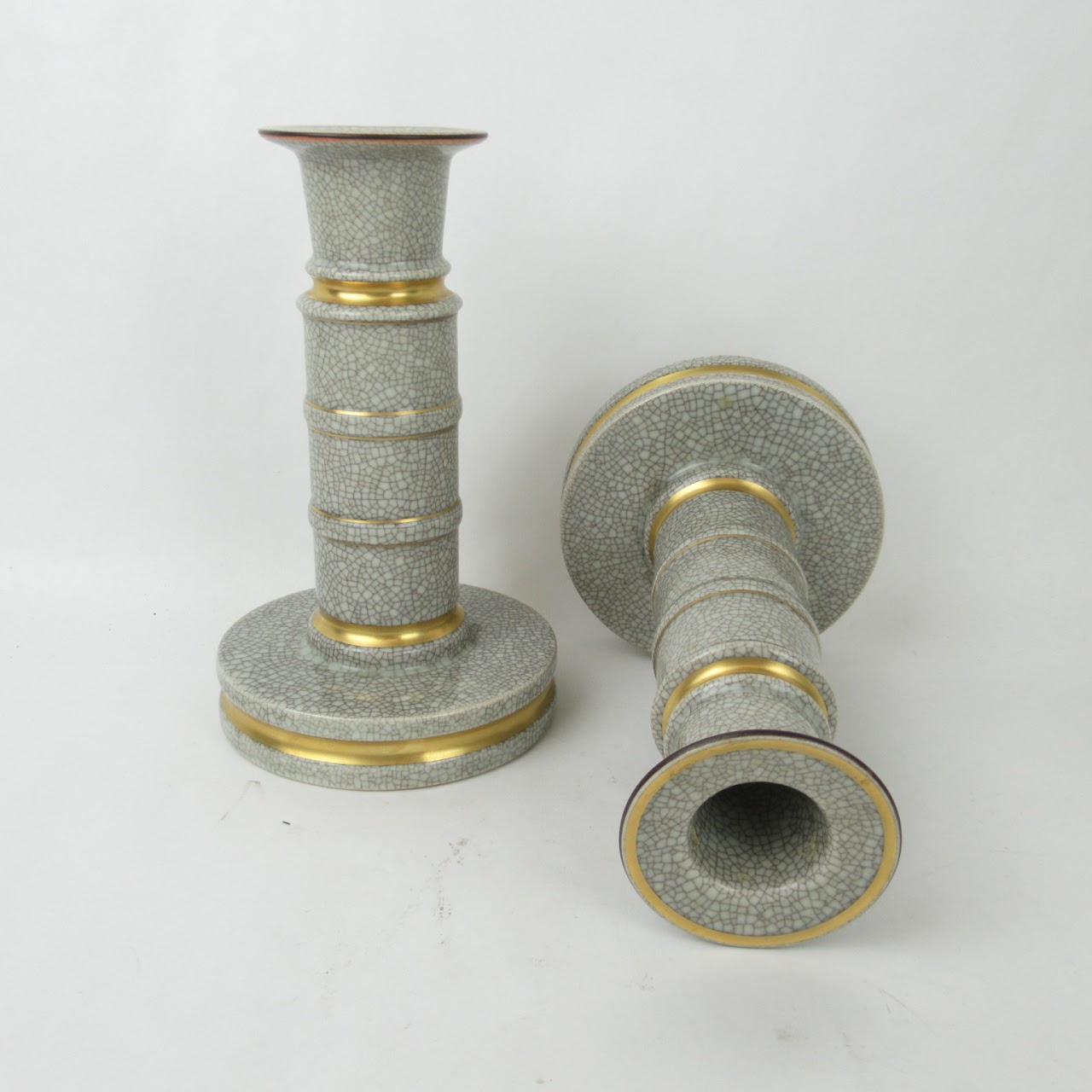 Royal Copenhagen Candlestick Pair