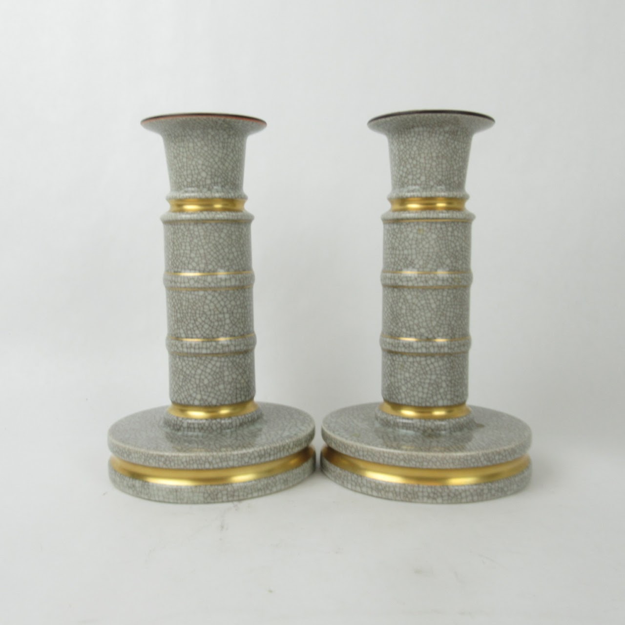 Royal Copenhagen Candlestick Pair