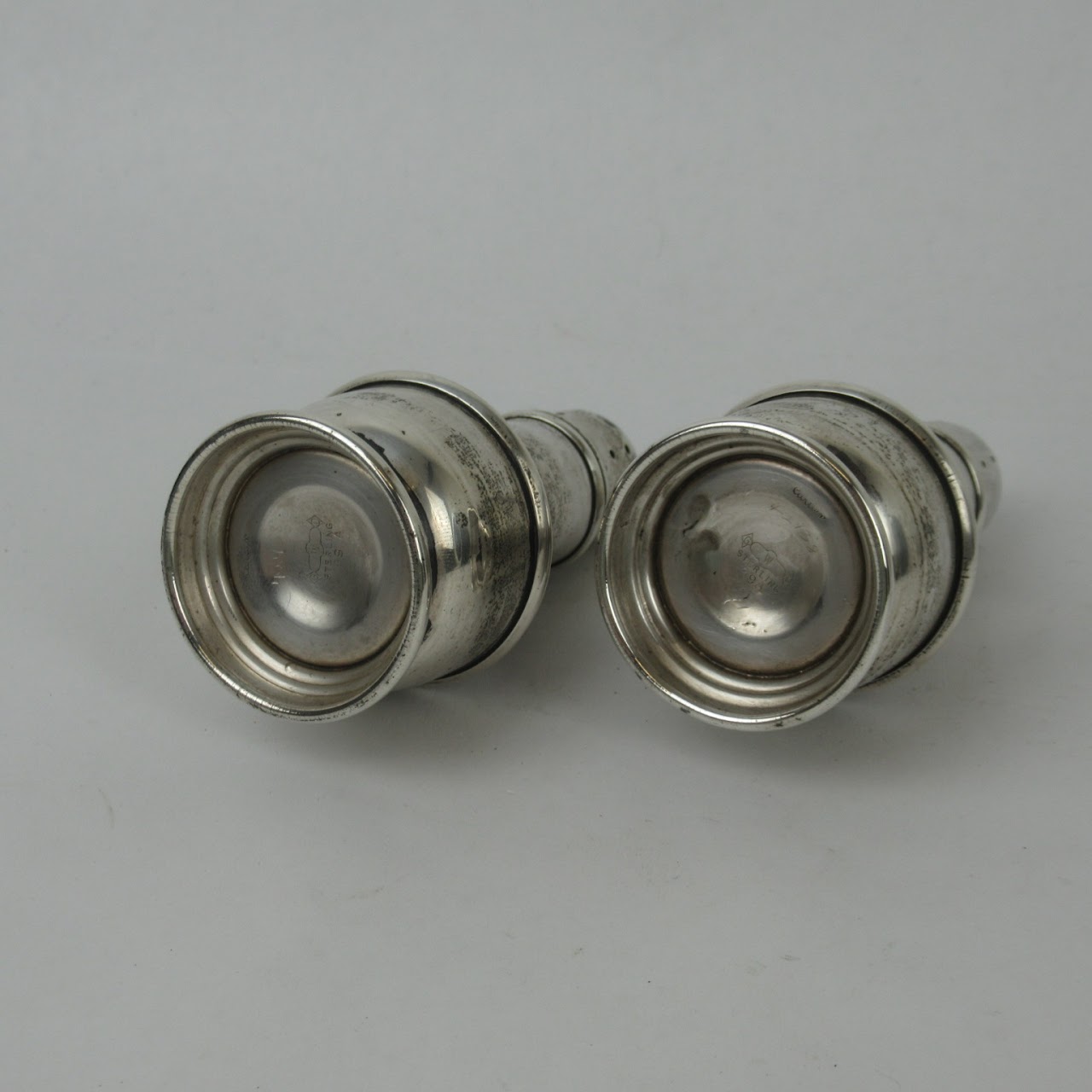 Cartier Sterling Silver Salt & Pepper Shakers