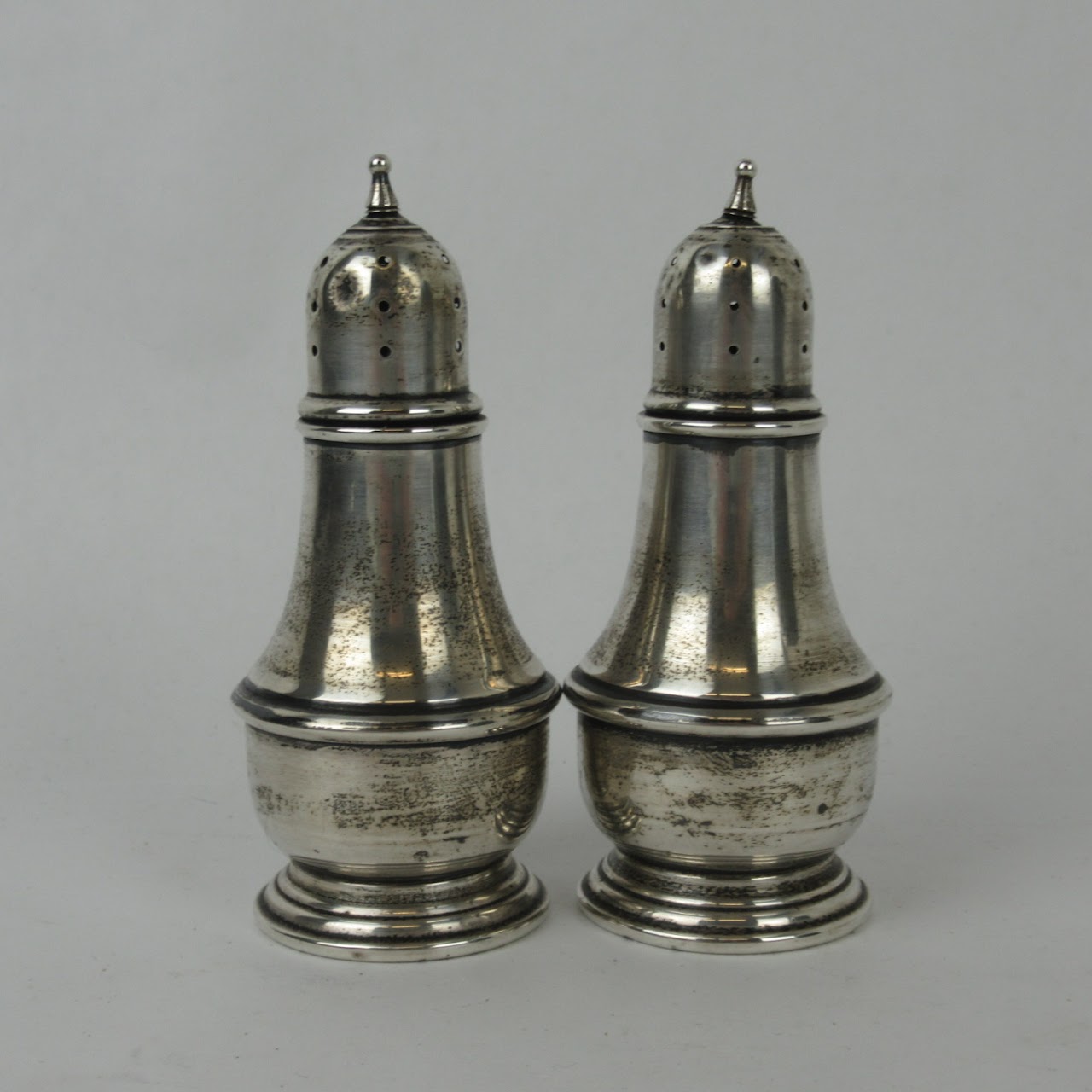 Cartier Sterling Silver Salt & Pepper Shakers