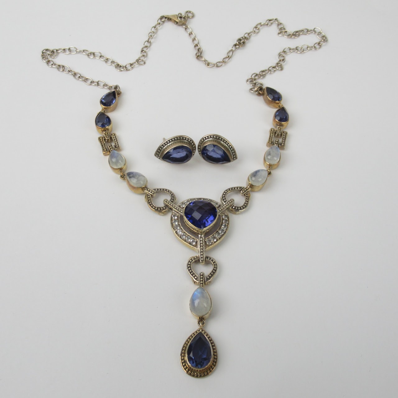 Nicky Butler Sterling Necklace & Earring Set