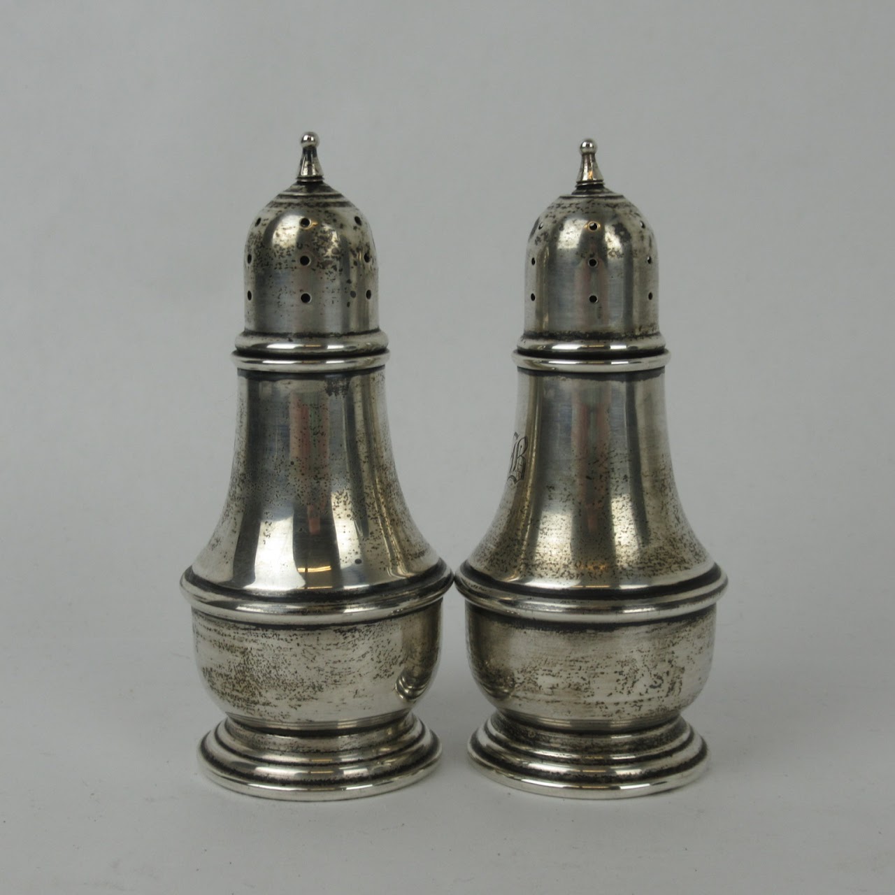 Cartier Sterling Silver Salt & Pepper Shakers