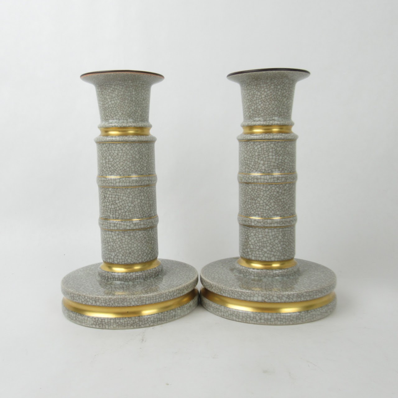 Royal Copenhagen Candlestick Pair