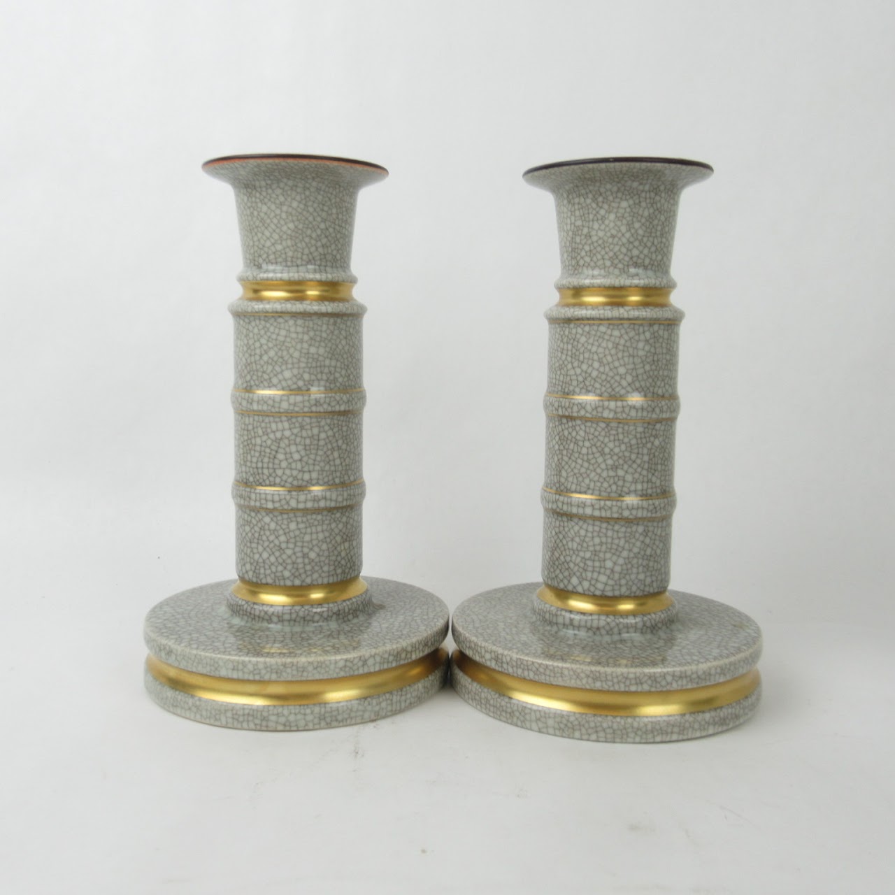 Royal Copenhagen Candlestick Pair