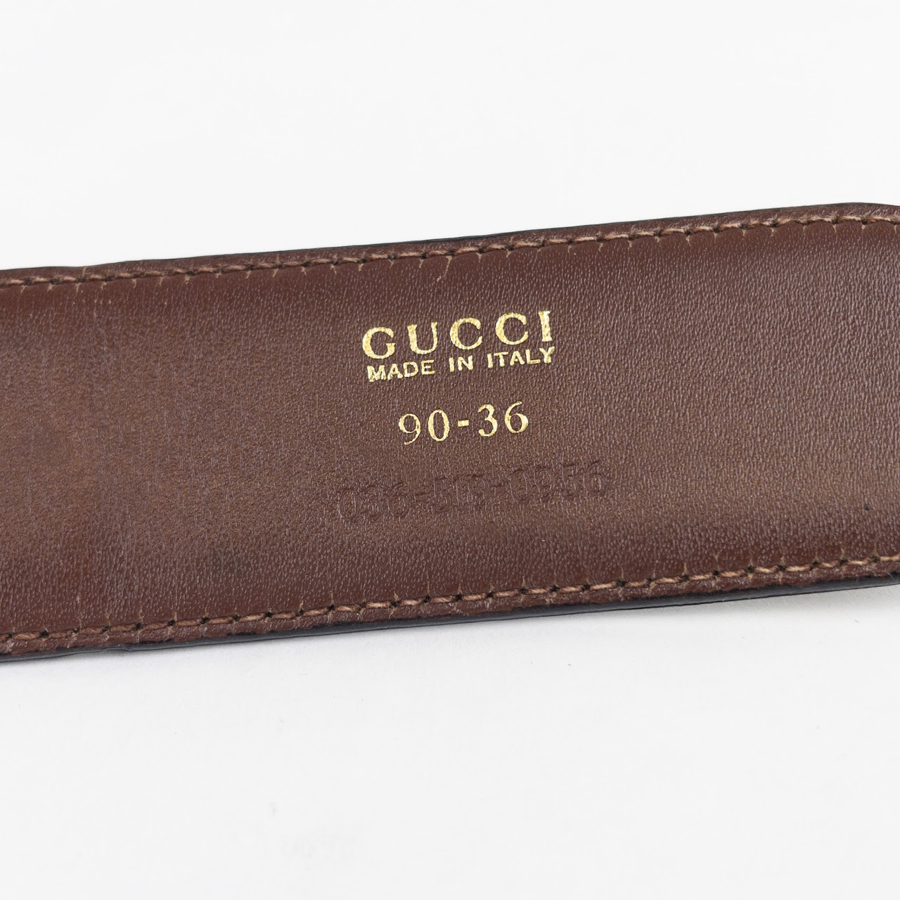 Gucci Vintage Reversible Silver  Buckle Belt