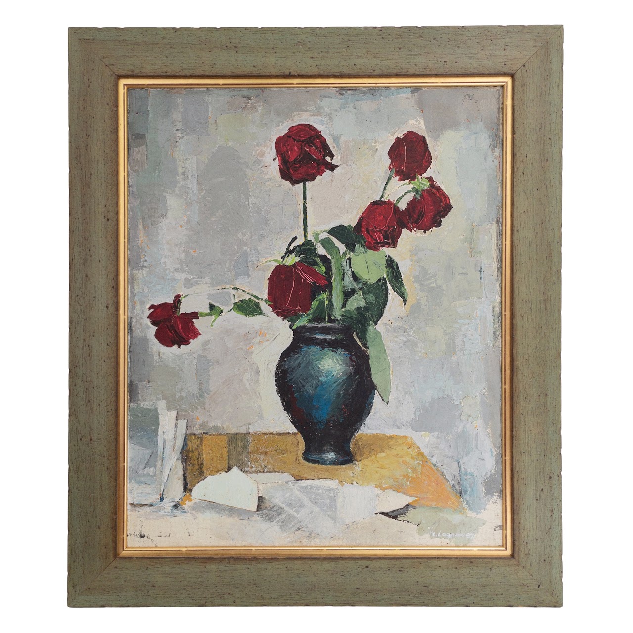 L. Lazarus Signed Still Life Painting