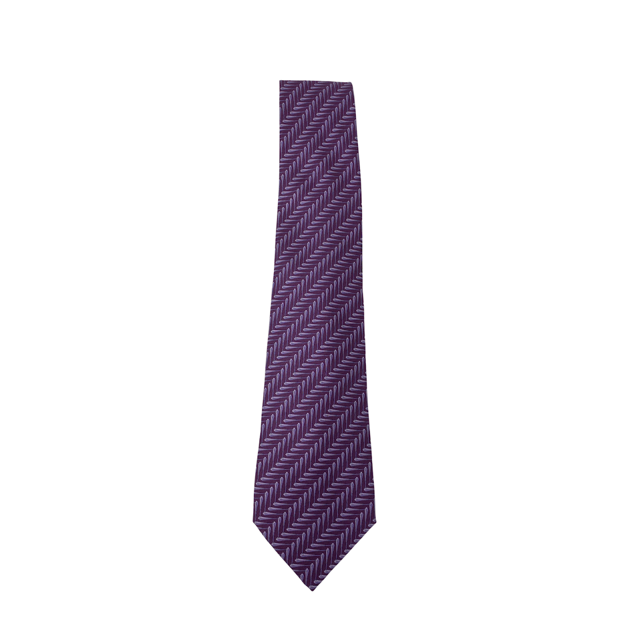 Hermès Purple Tie