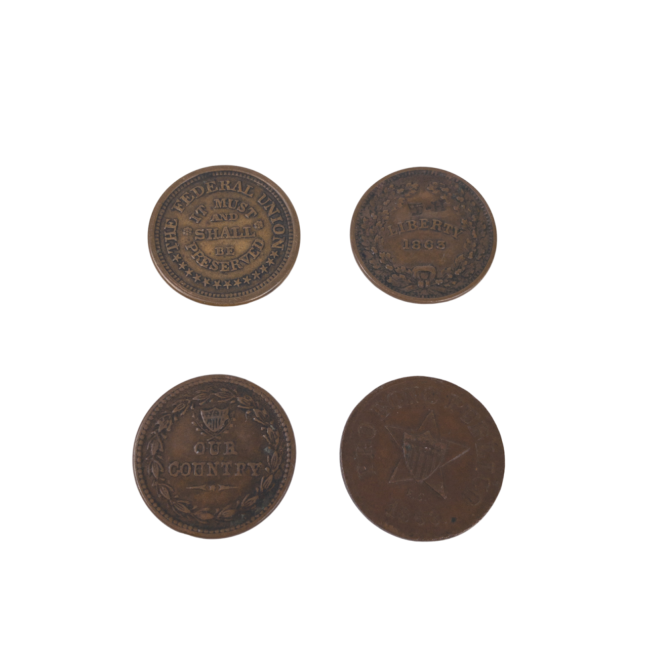 Civil War Token Lot