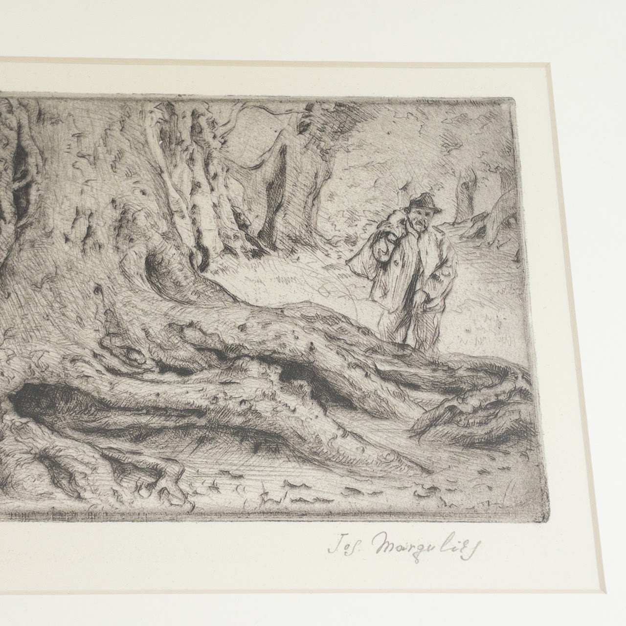 Joseph Margulies Signed Drypoint Etching