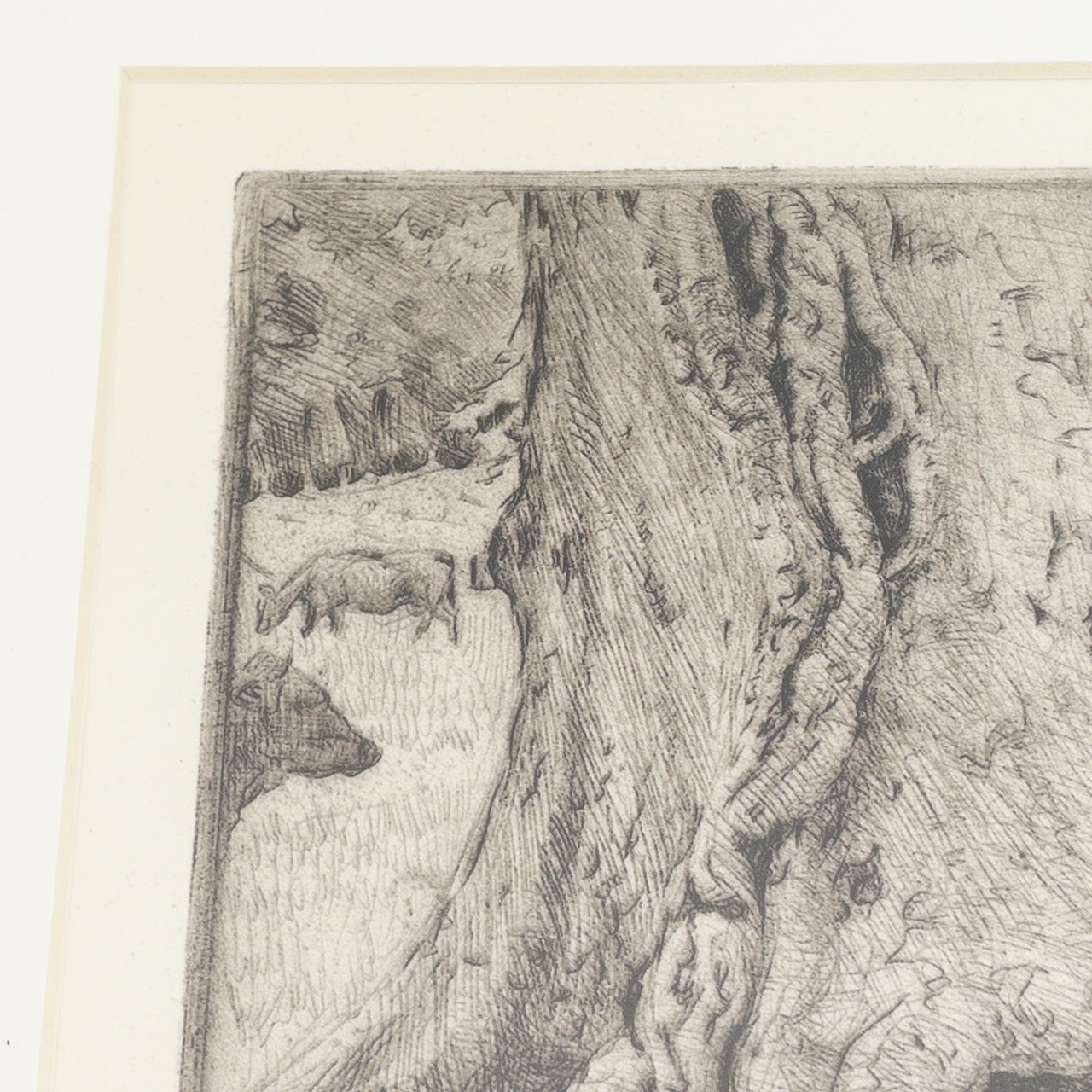 Joseph Margulies Signed Drypoint Etching