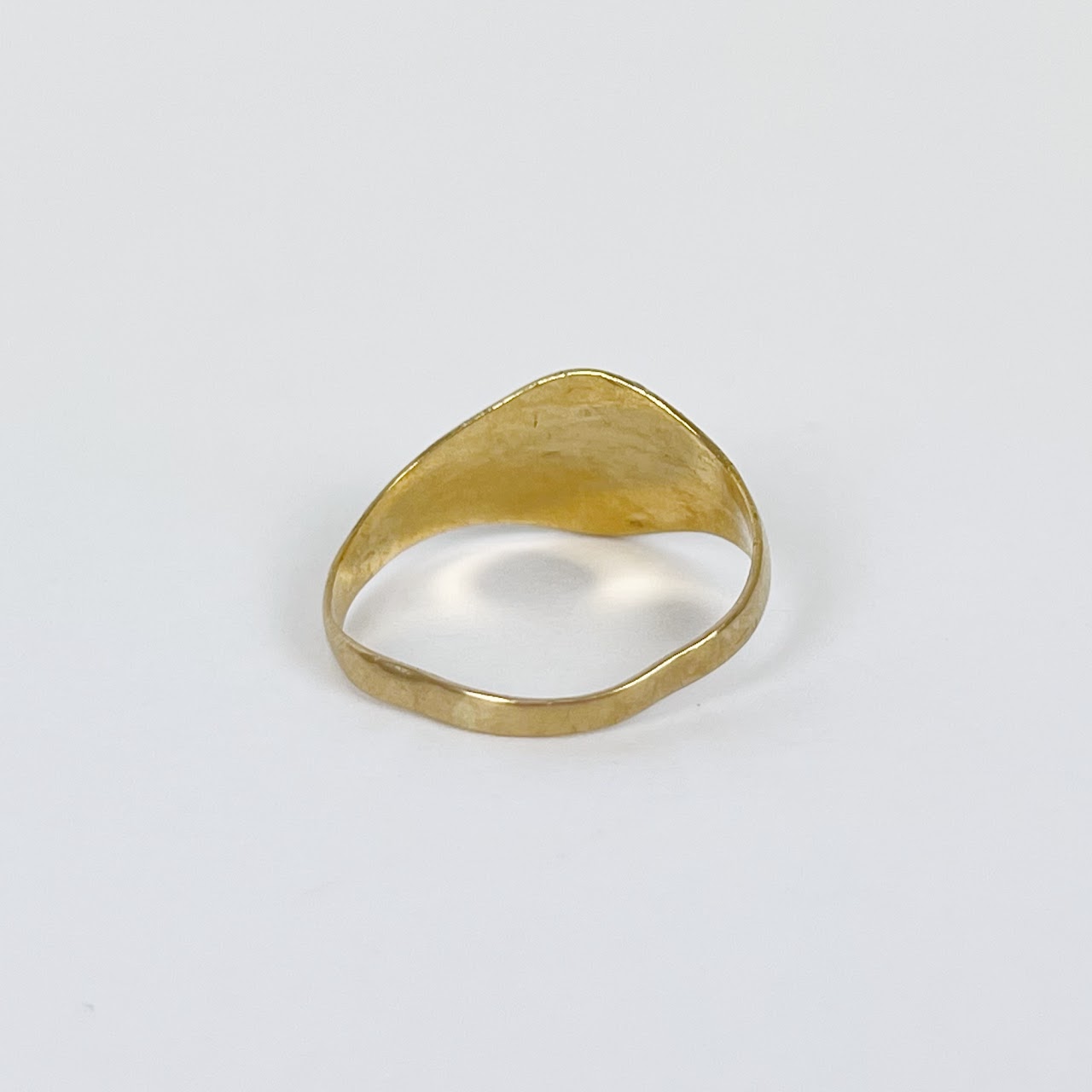 9K Gold Signet Ring