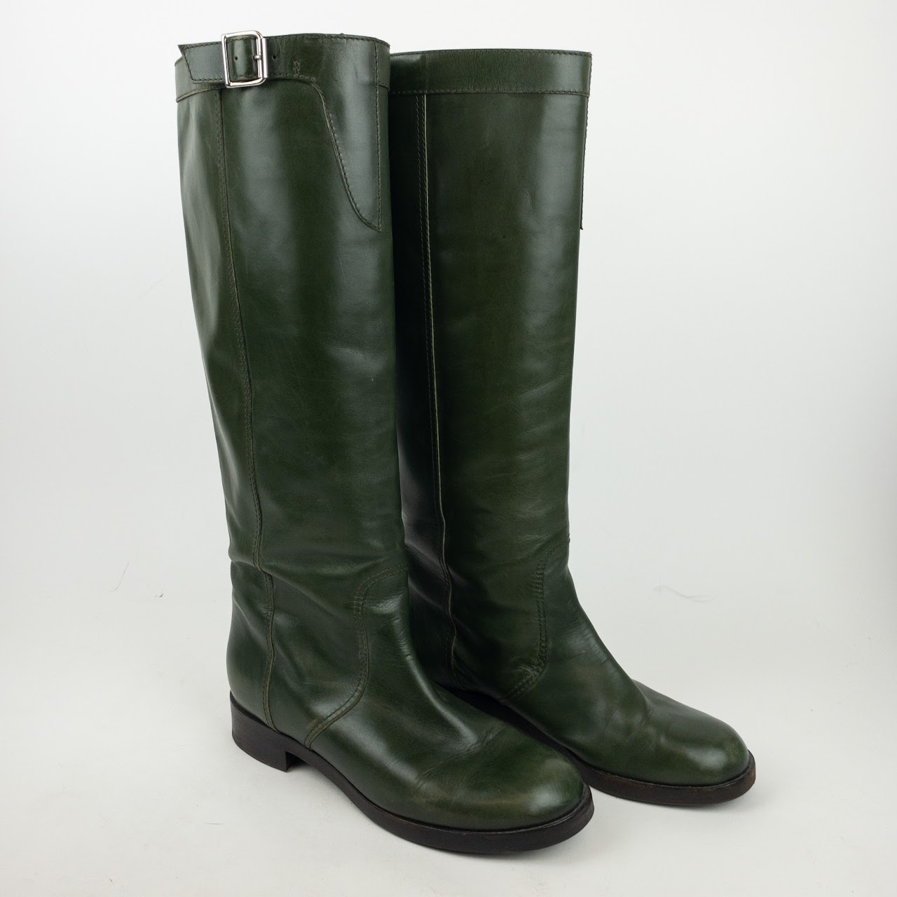 Marni Olive Riding Boots