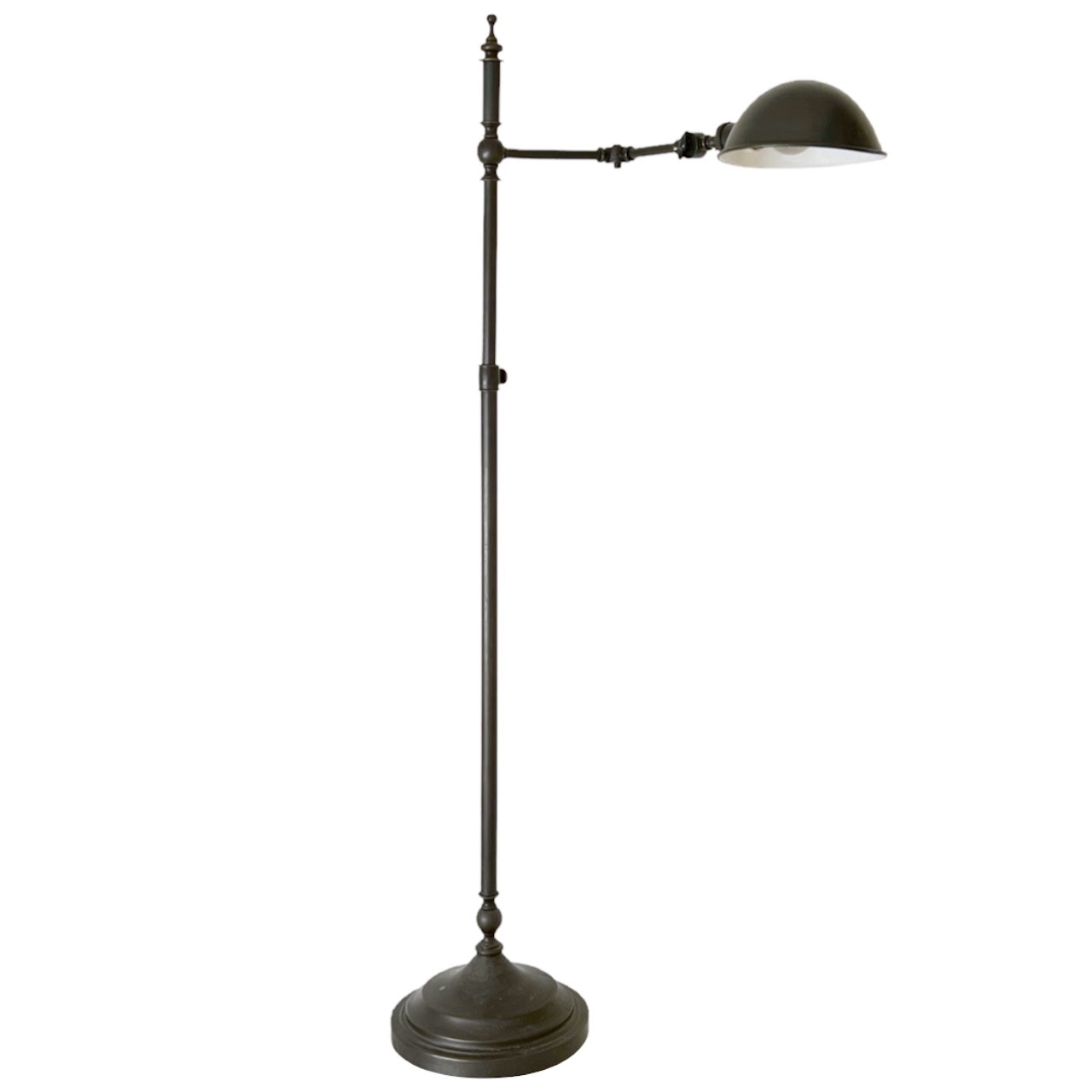 Robert Abbey Bronze Pharmacy Style Floor Lamp