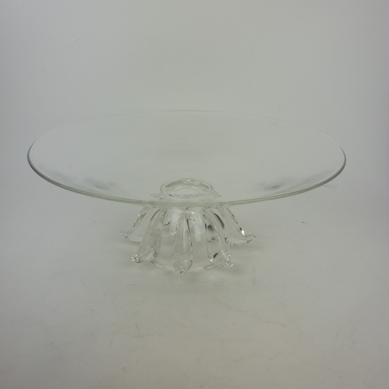 Steuben Large Pedestal Serving Bowl