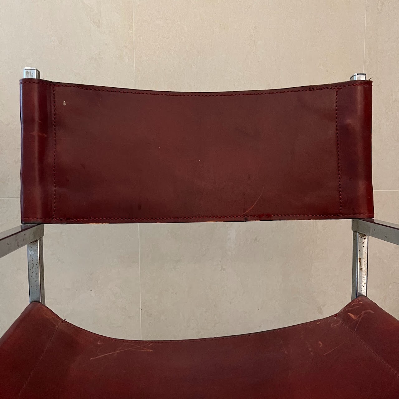 Mid-Century Modern Milo Baughman Style Producer Chair Pair